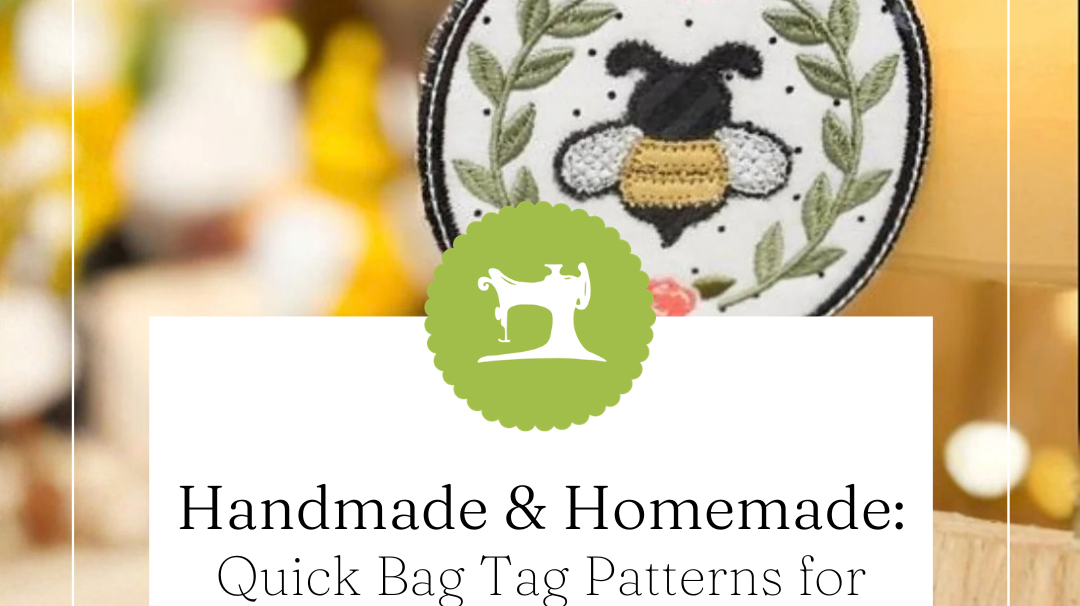 Quick Bag Tag Patterns for Your Scrap Stash