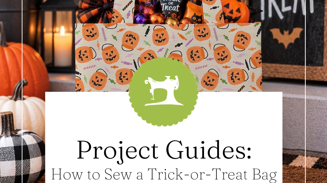 How to Sew a Trick-or-Treat Bag (Step by Step)