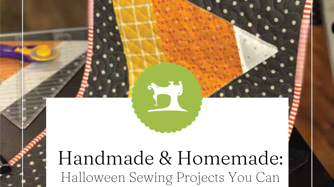 Halloween Sewing Projects You Can Actually Finish Before October!