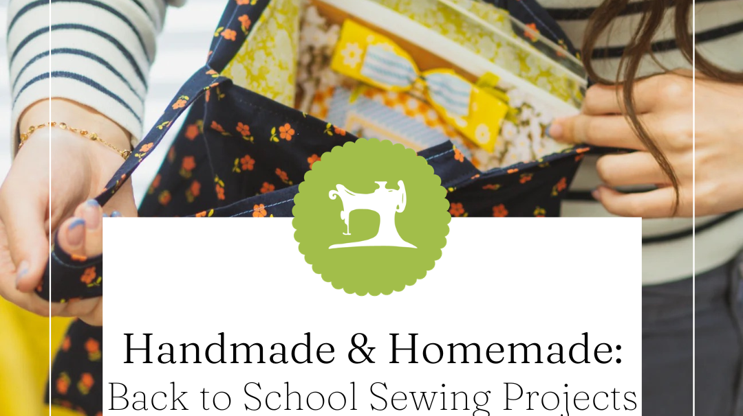 Back to School Sewing Projects Kids Will Love To Use