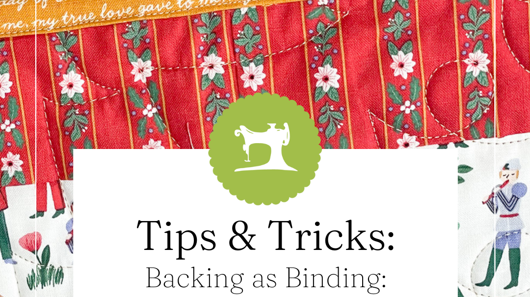 Backing as Binding: The Ultimate Quilter's Hack