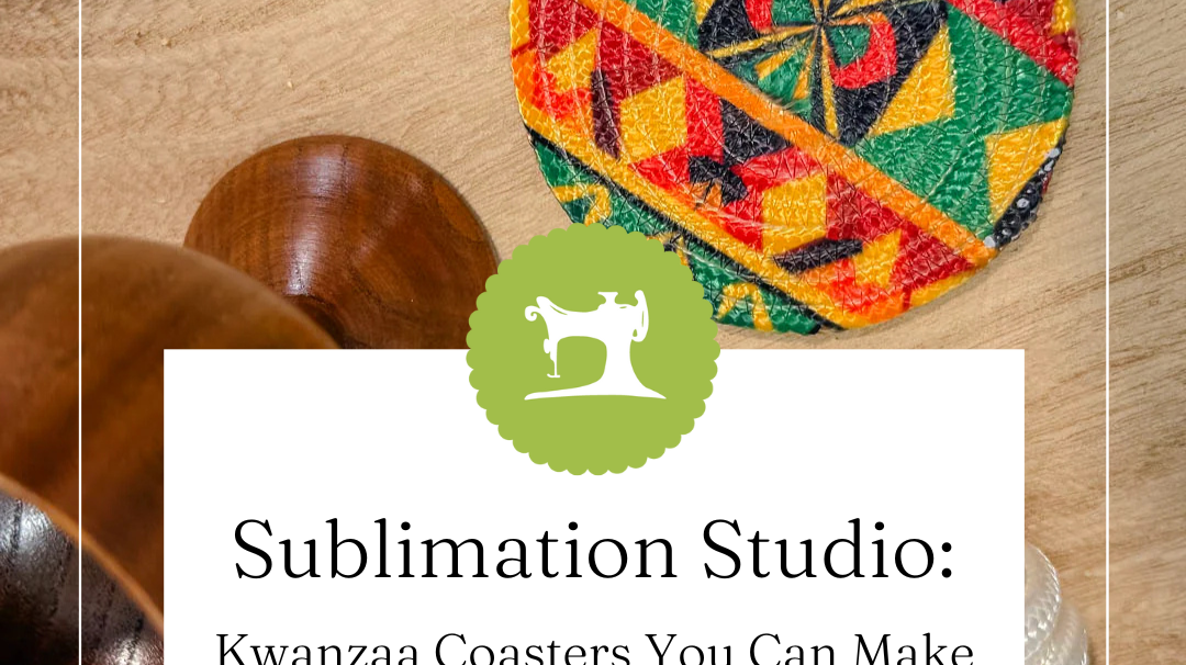 Kwanzaa Coasters You Can Make with a Brother Sublimation Printer