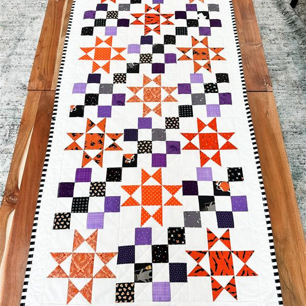 stars on table runner