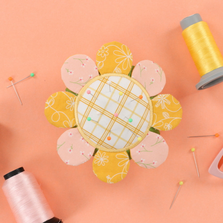 Kimberbell Embroidery Club - July 2024: Blossom Pin Cushion - DESIGN ONLY