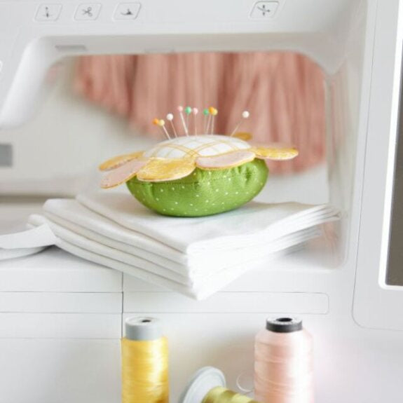 Kimberbell Embroidery Club - July 2024: Blossom Pin Cushion - DESIGN ONLY