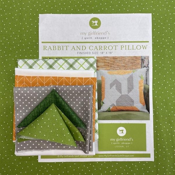 Rabbit And Carrot Pillow Kit