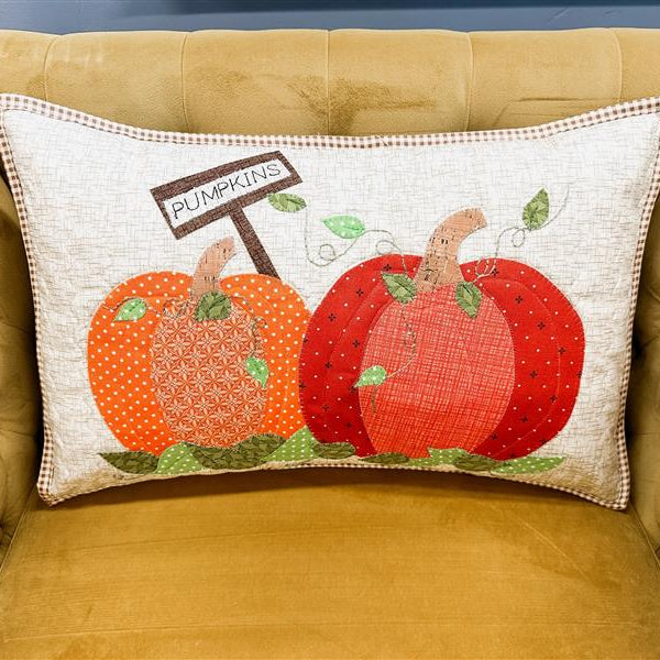 halloween pumpkin pillow kit