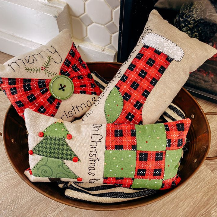 Bundles of Christmas Joy! Mini Bowl Filler Pillows