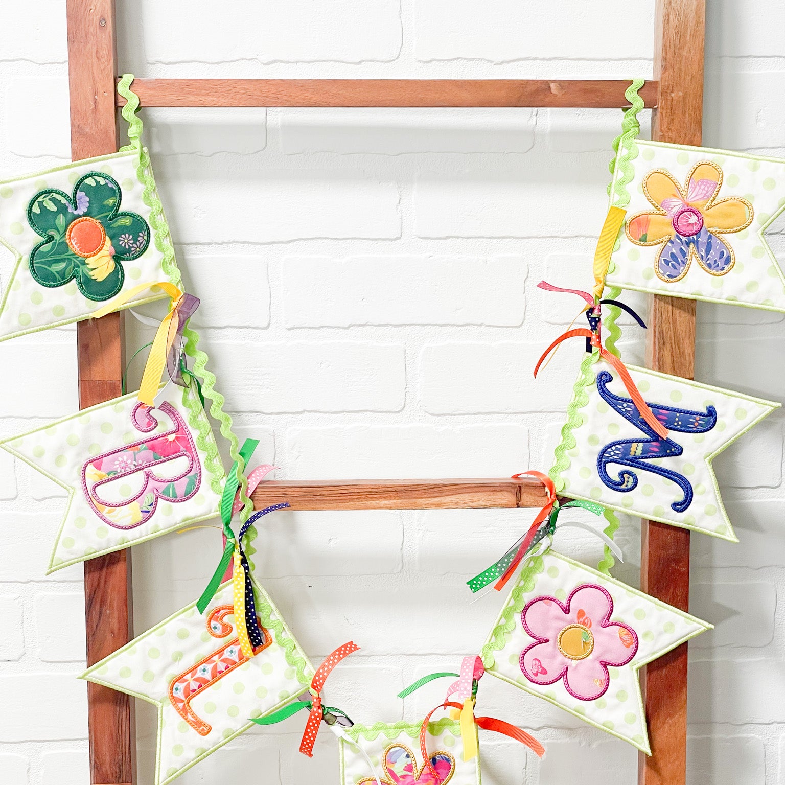 Bloom Banner Sewing and Embroidery