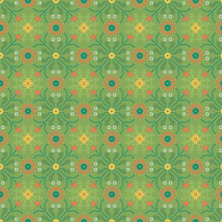 First Blooms Medallions Key Lime