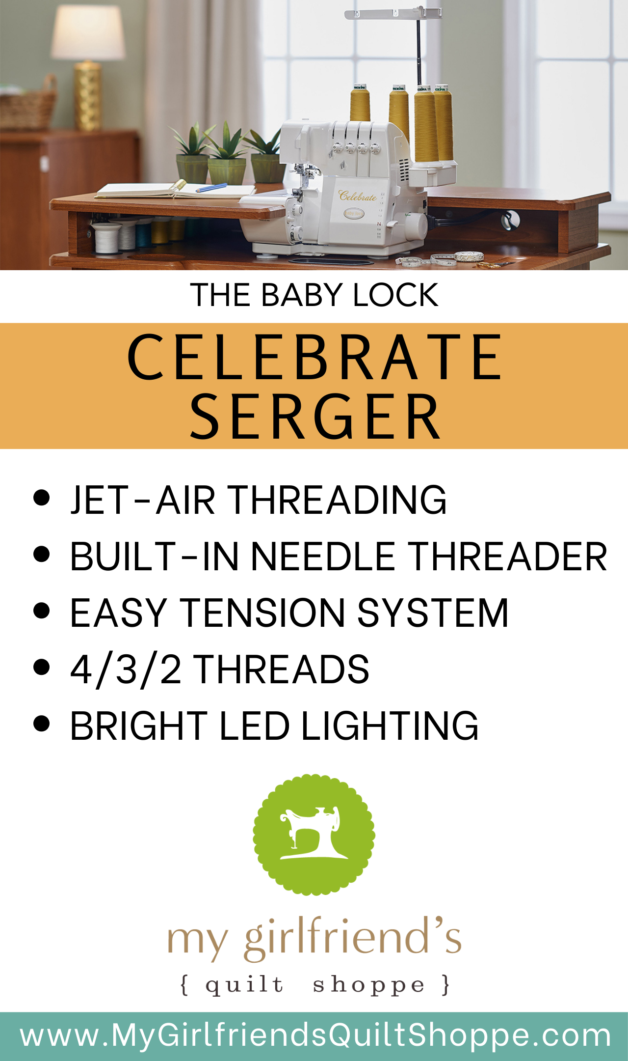 Baby Lock Celebrate Serger