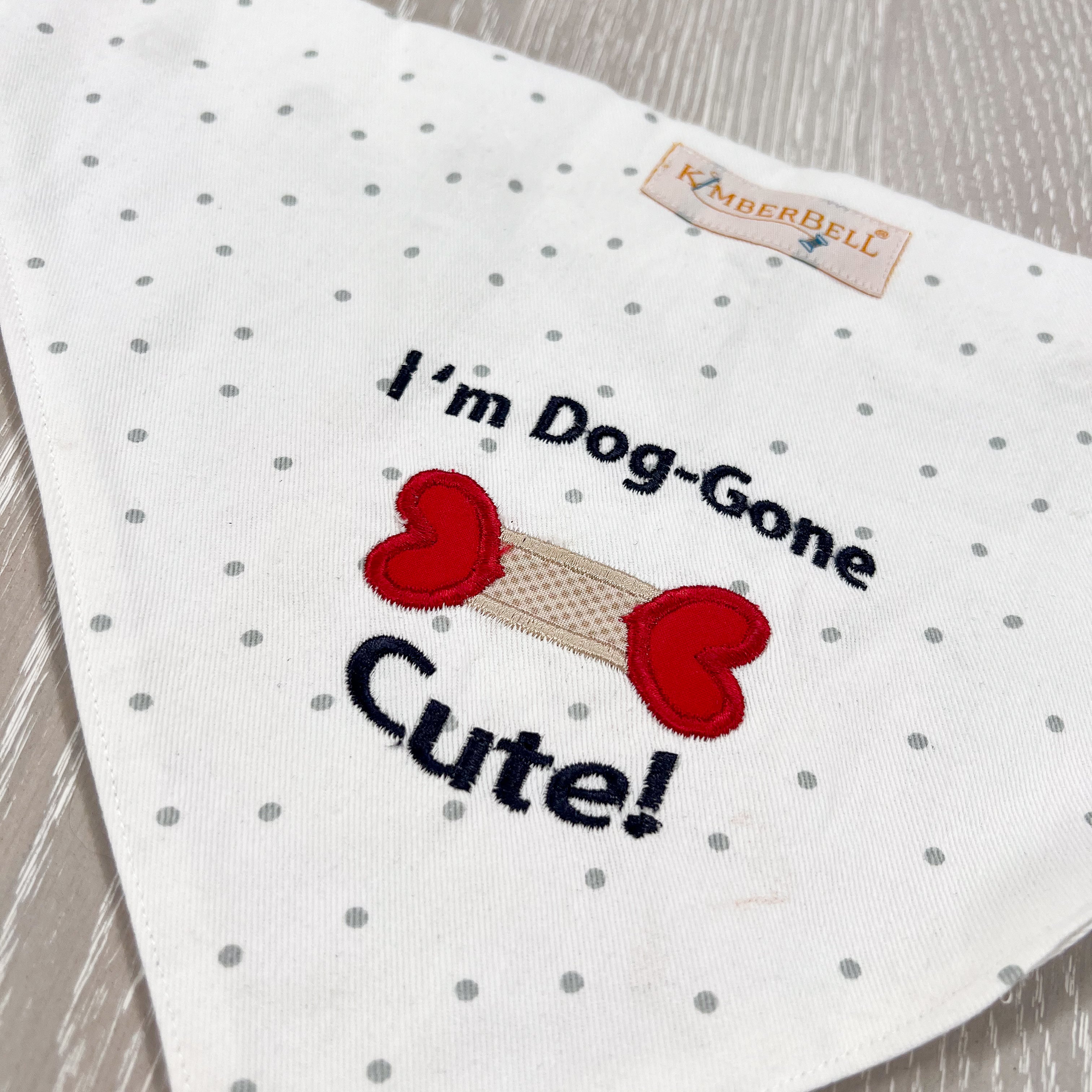 Dog Bandana Embroidery & Sewing Design (Downloadable Pattern)