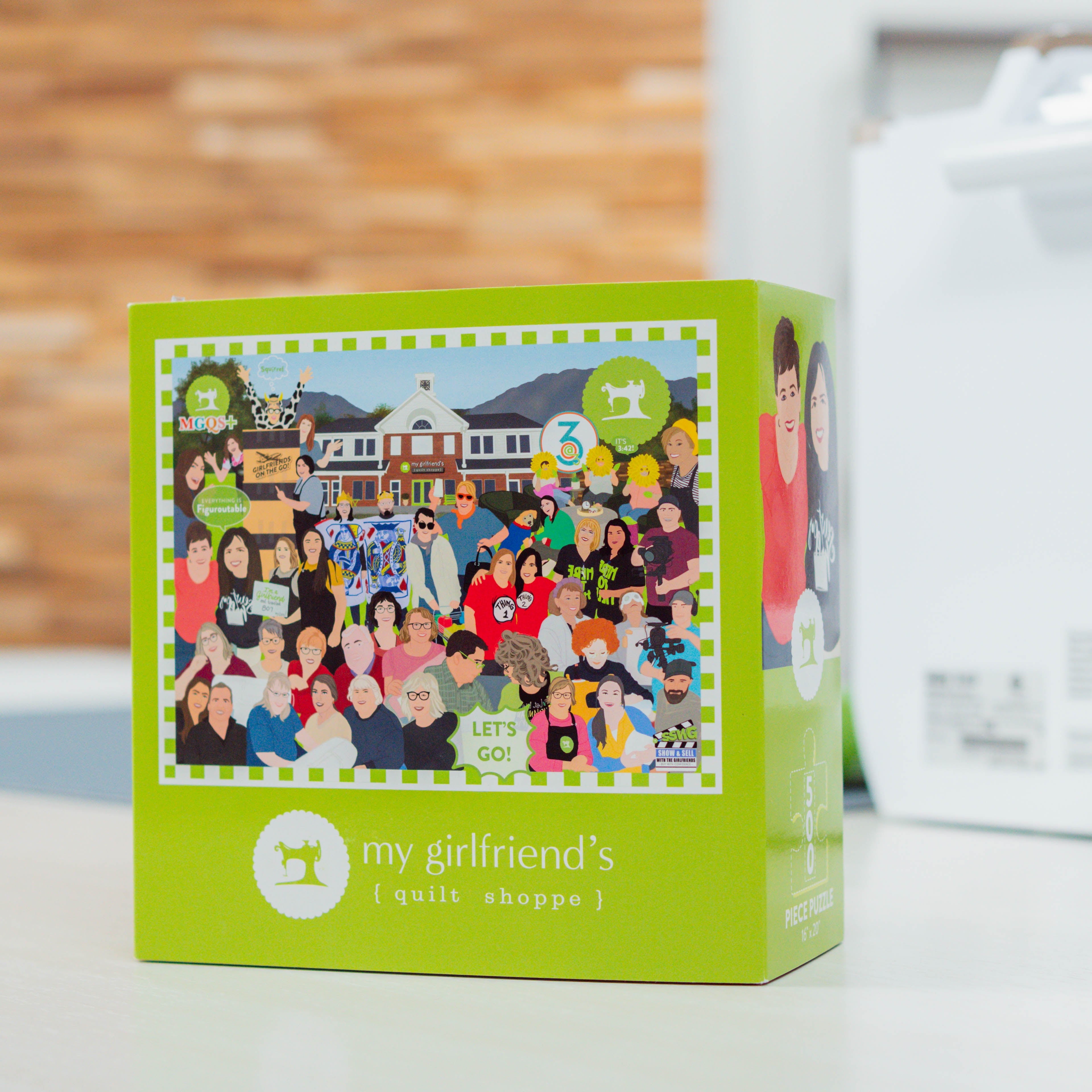 "Going to My Girlfriends" Puzzle box