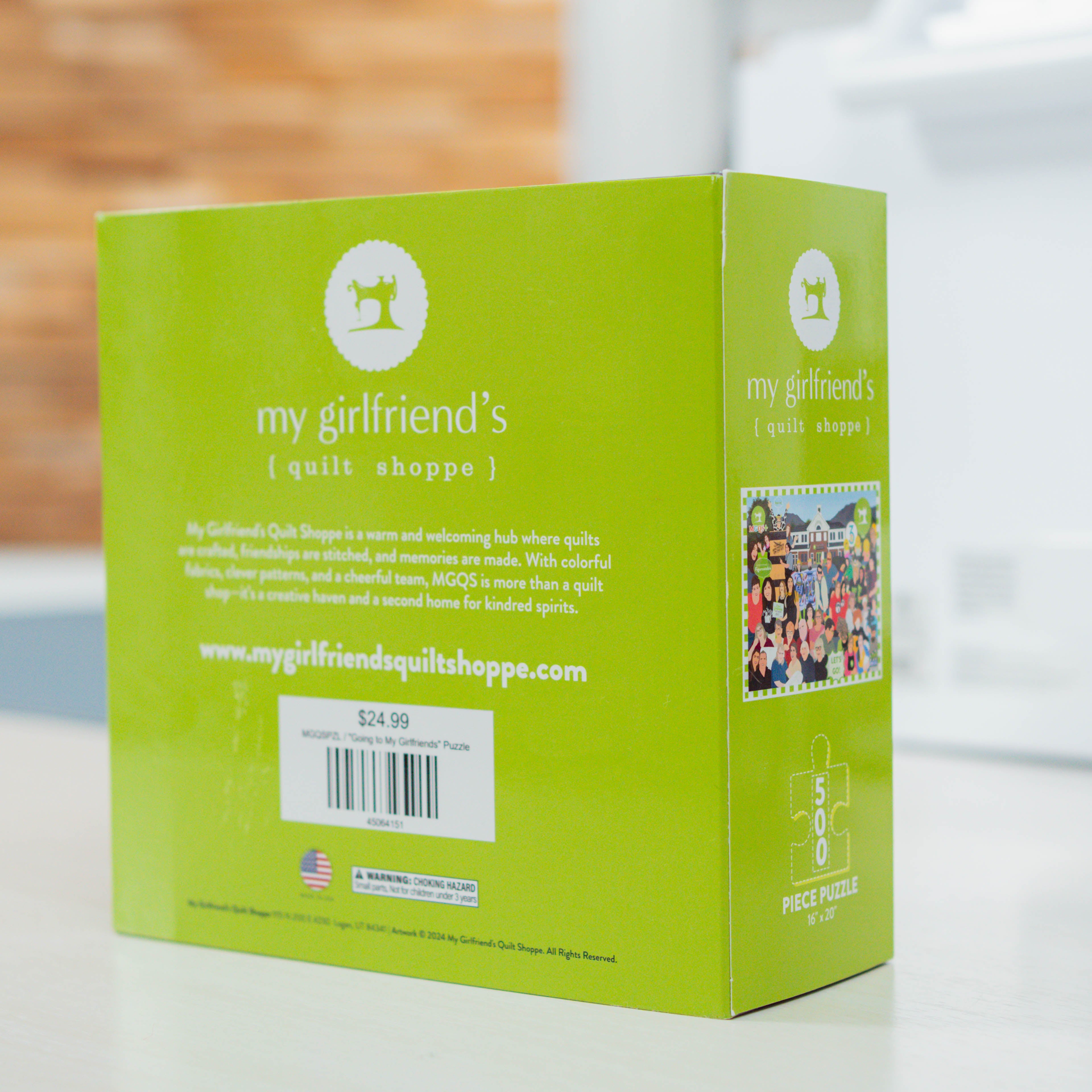 "Going to My Girlfriends" Puzzle back