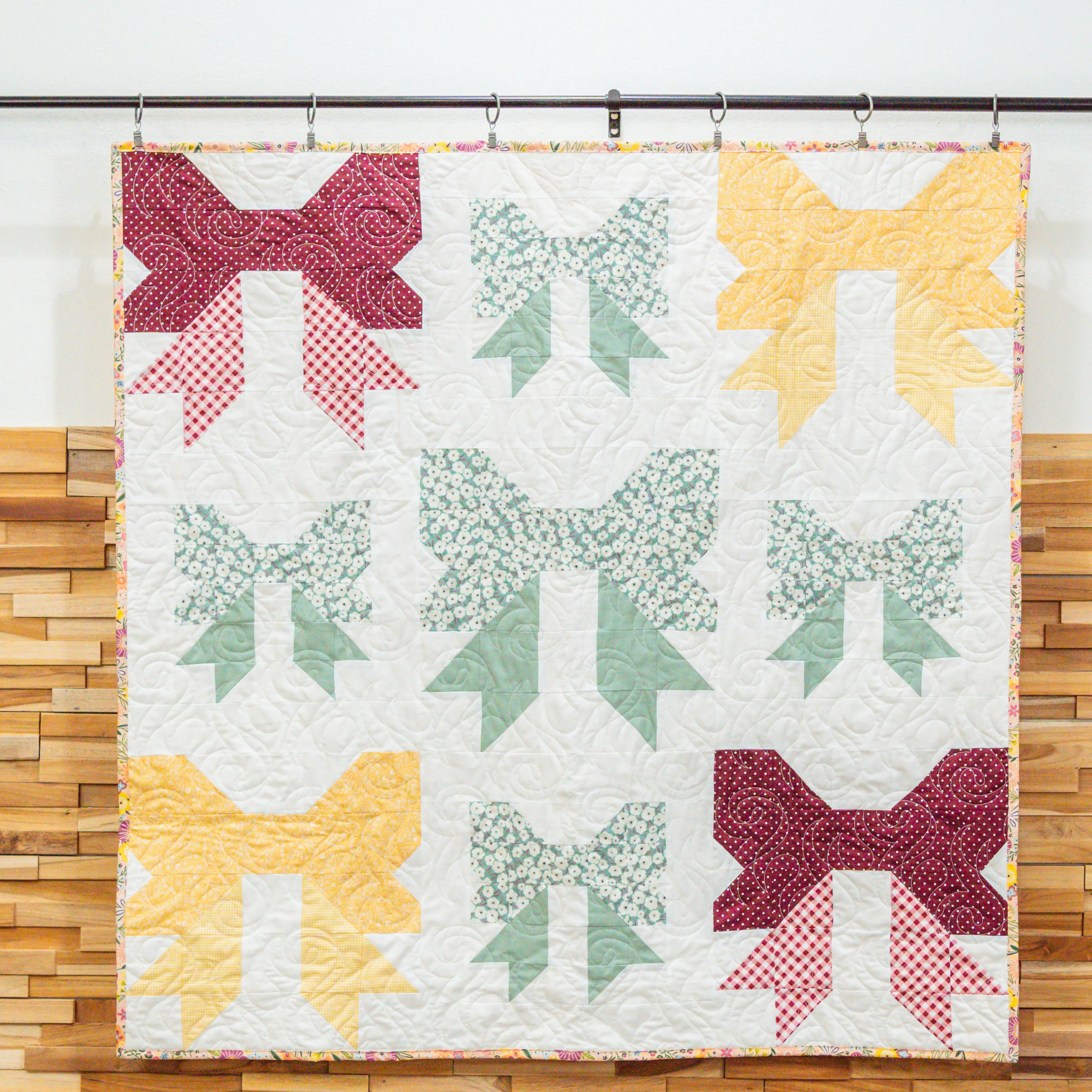 The Modern Knot Quilt Pattern downloadable pattern