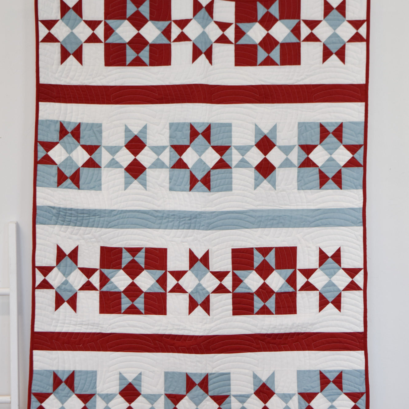 Patriotic Stars Quilt Kit.