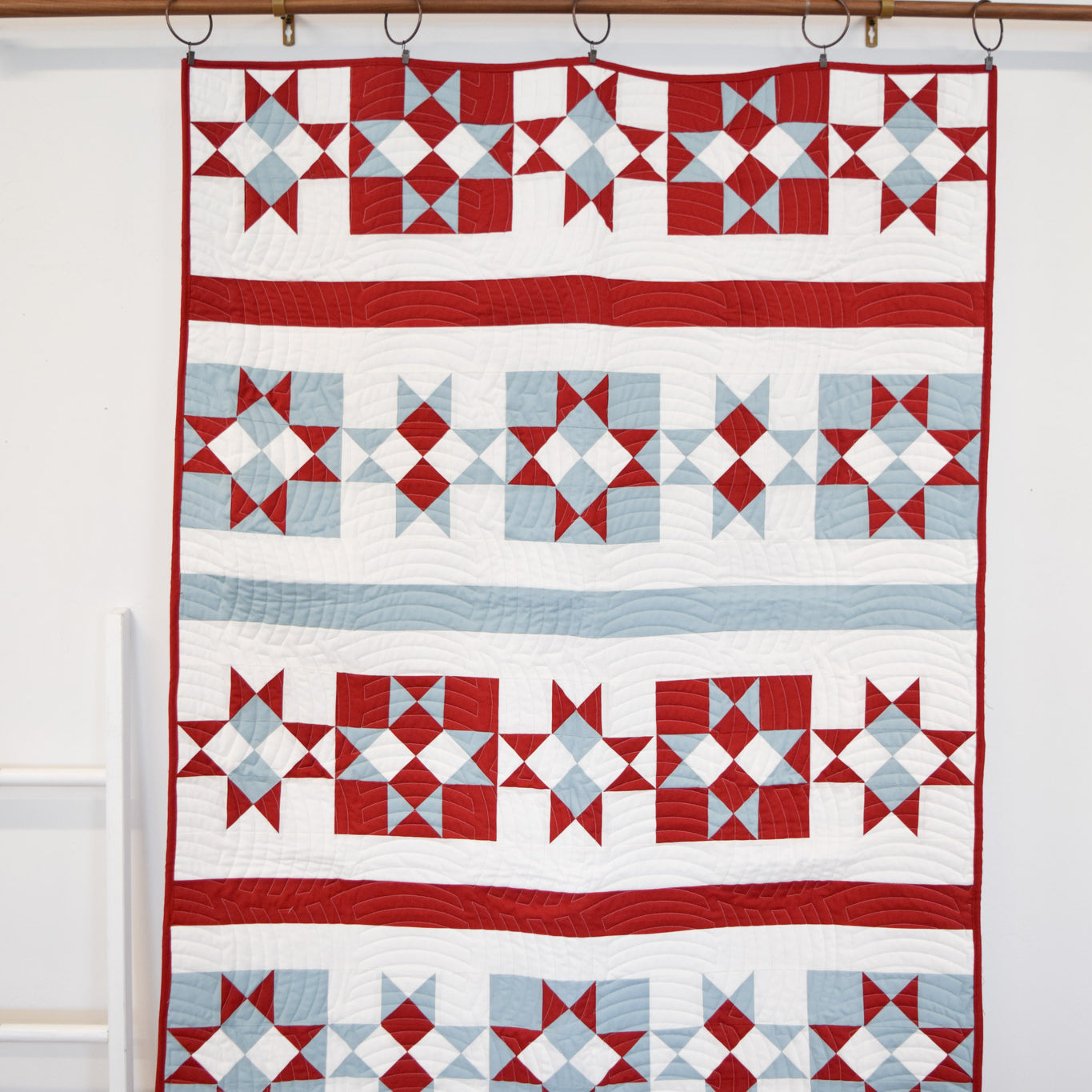 Patriotic Stars Quilt Kit
