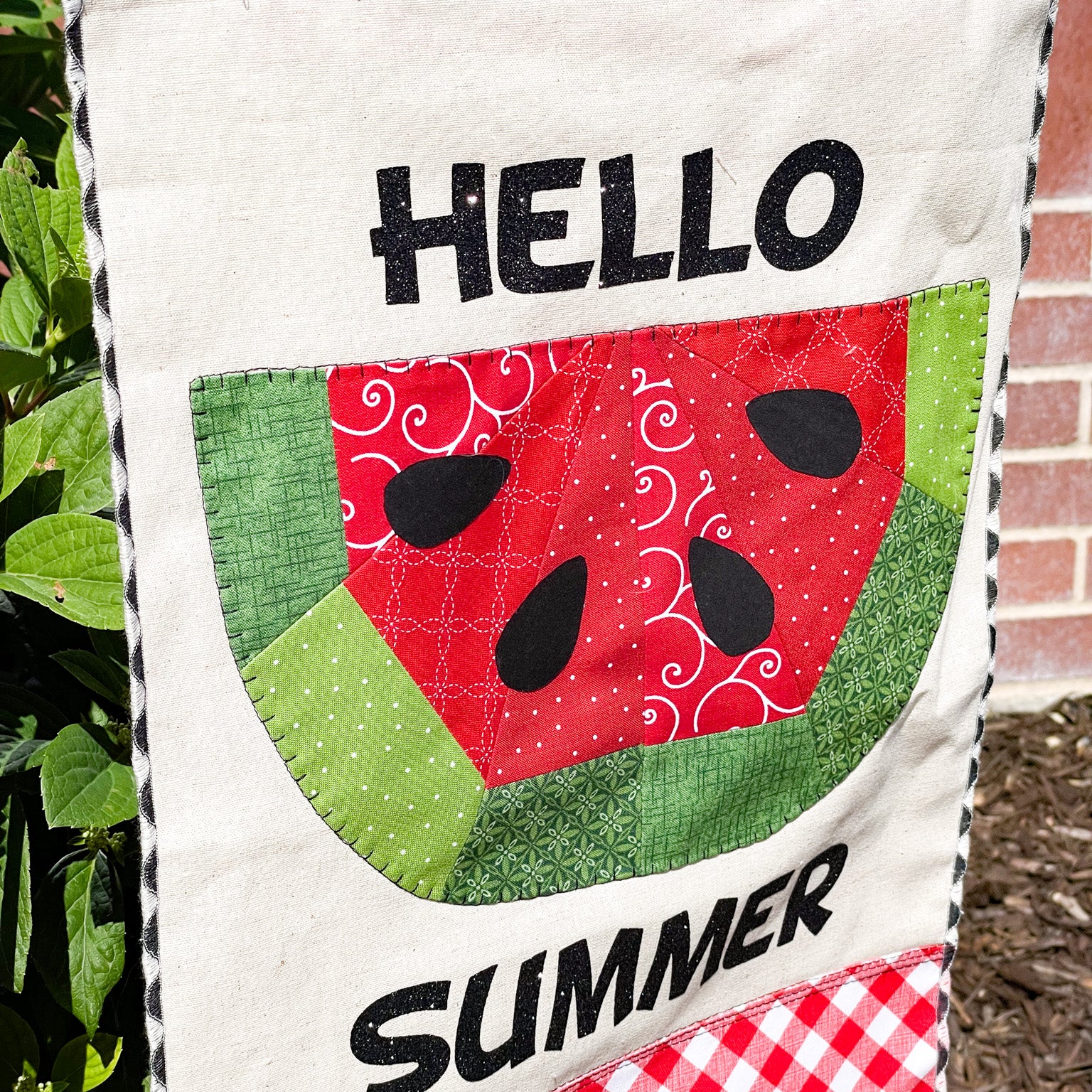 Hello Summer Garden Flag