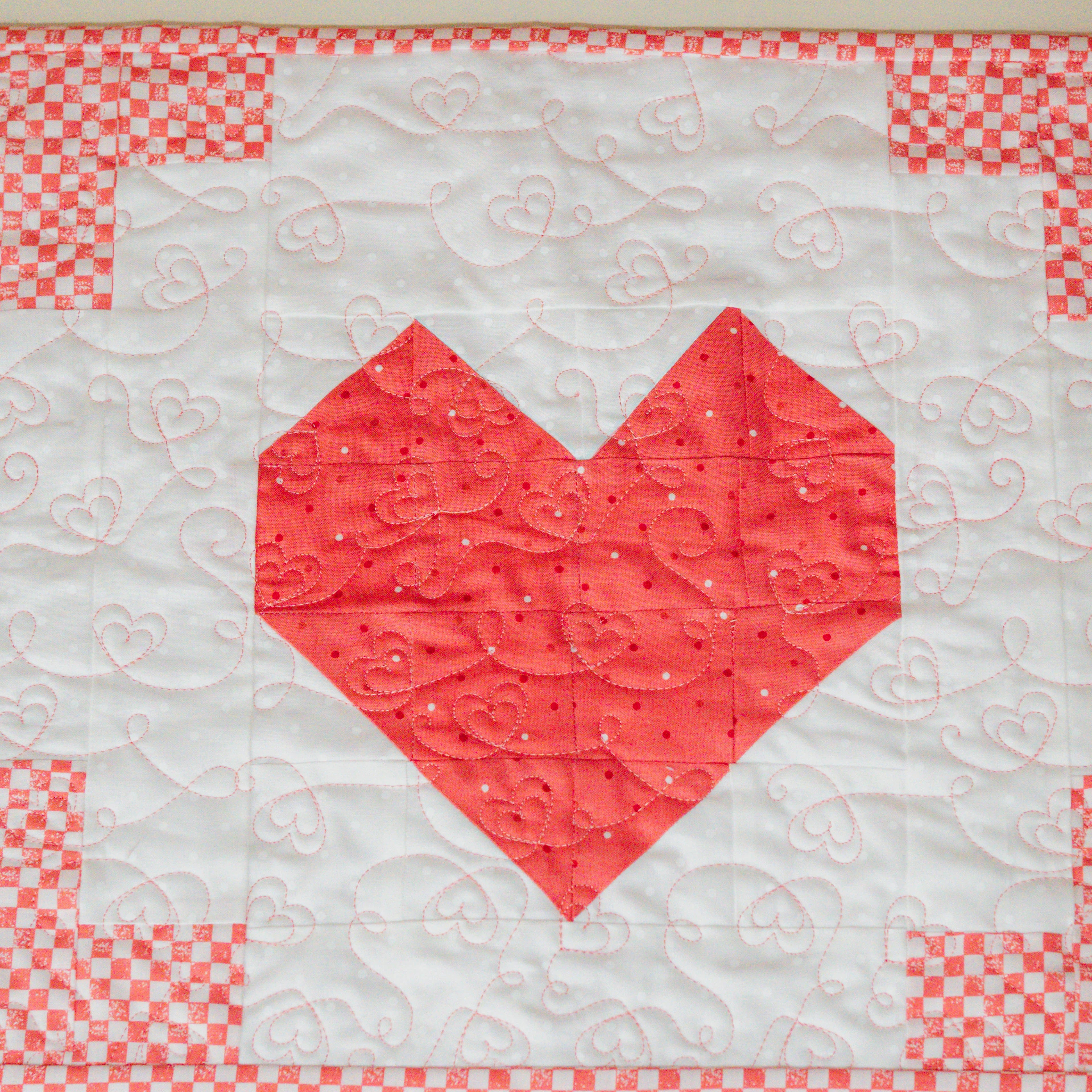 Heart Table Runner