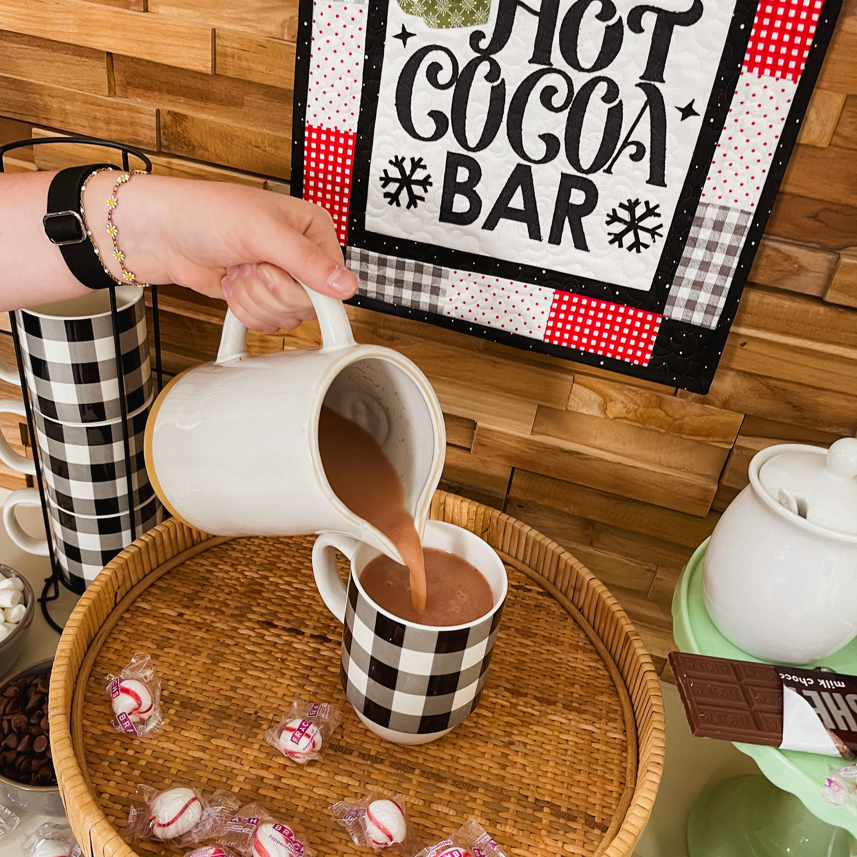Hot Cocoa Bar Mini Quilt (Downloadable Pattern)