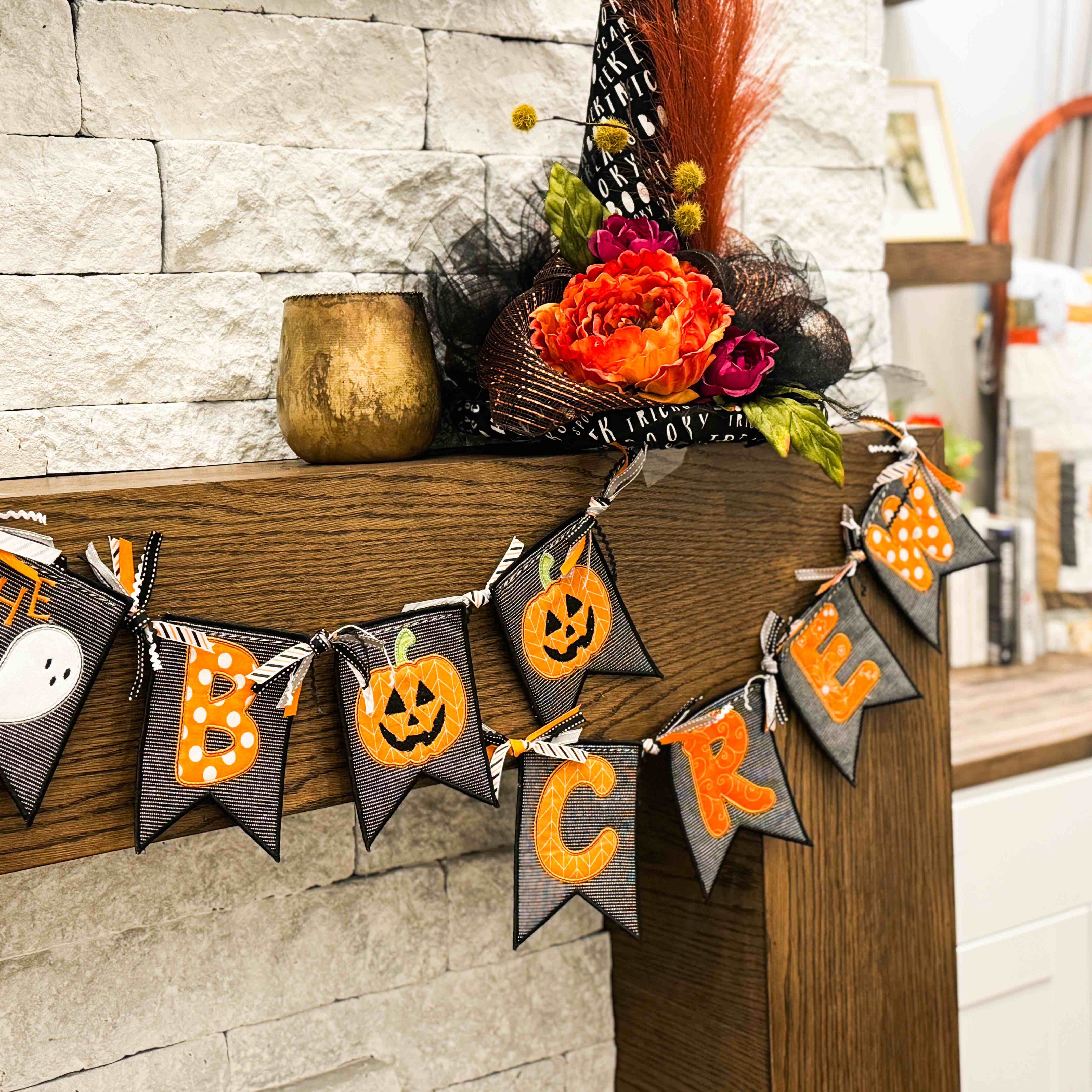 Boo Crew Banner(Downloadable Pattern)