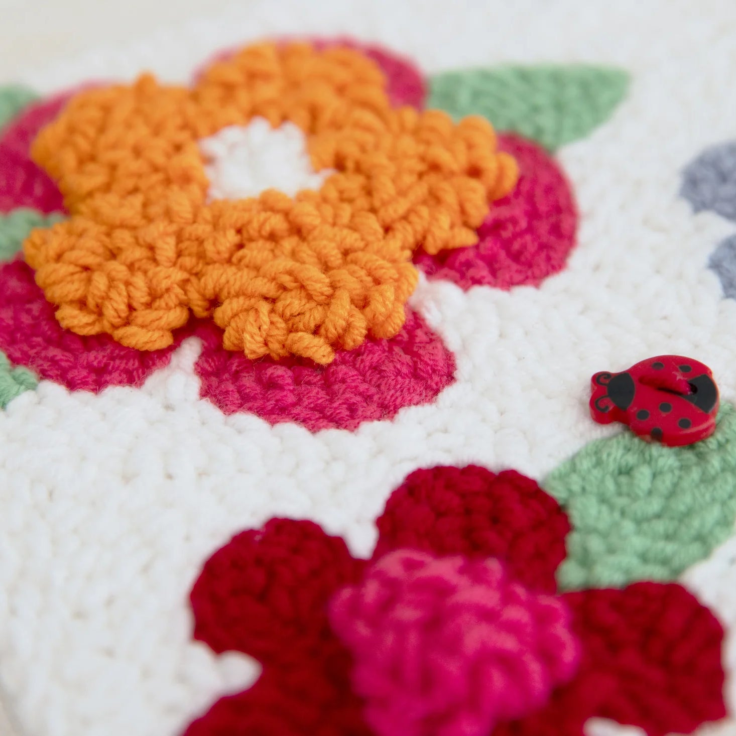 Kimberbell Punch Needle Embroidery Kit - Petal Pop!.