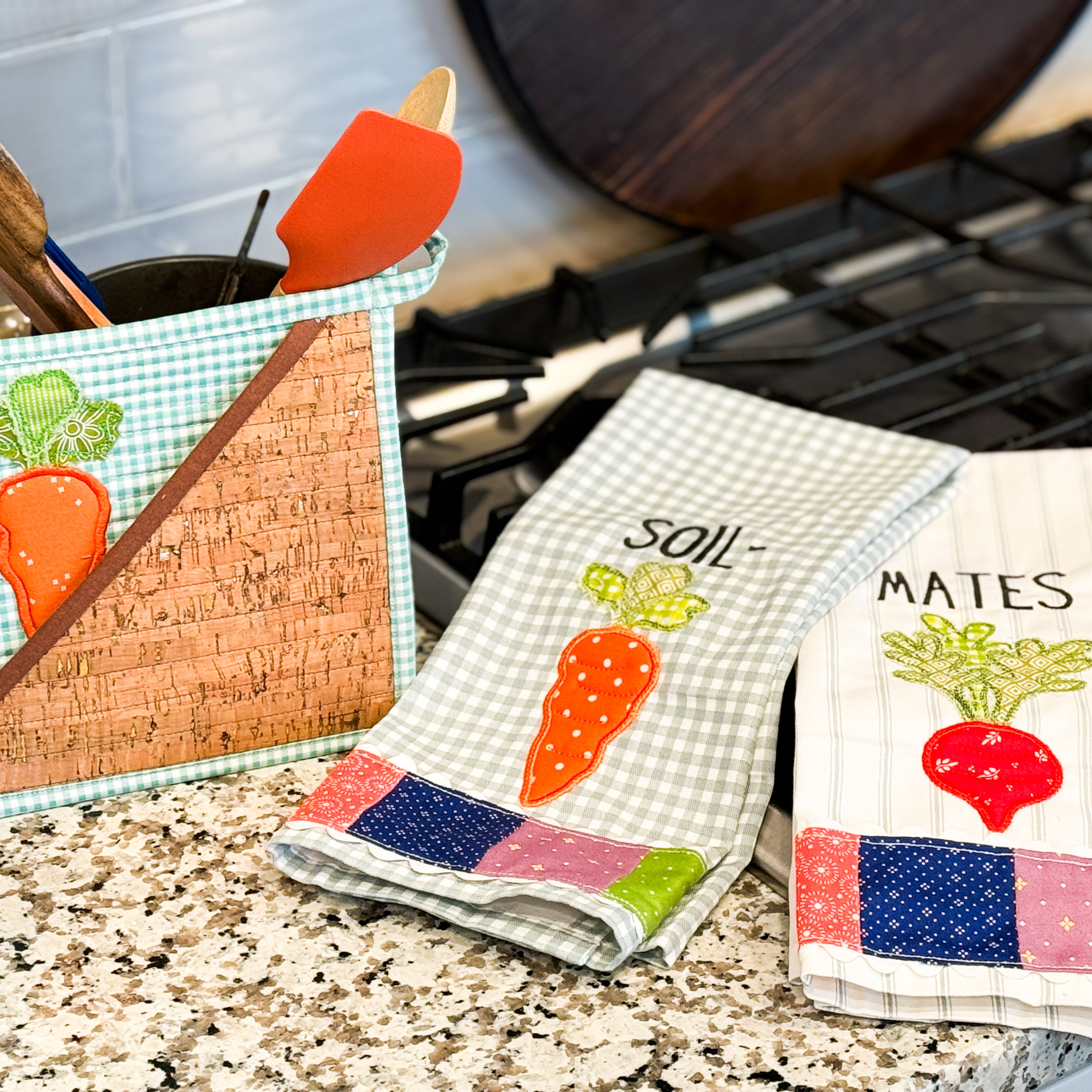MGQS Monthly KitMGQS Monthly Kitchen Kits, February - Sewing and Embroidery Design ONLY (Downloadable)chen Kit - February