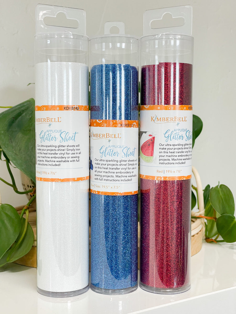 Kimberbell Patriotic Glitter Sheets Bundle My Girlfriend's Quilt Shoppe