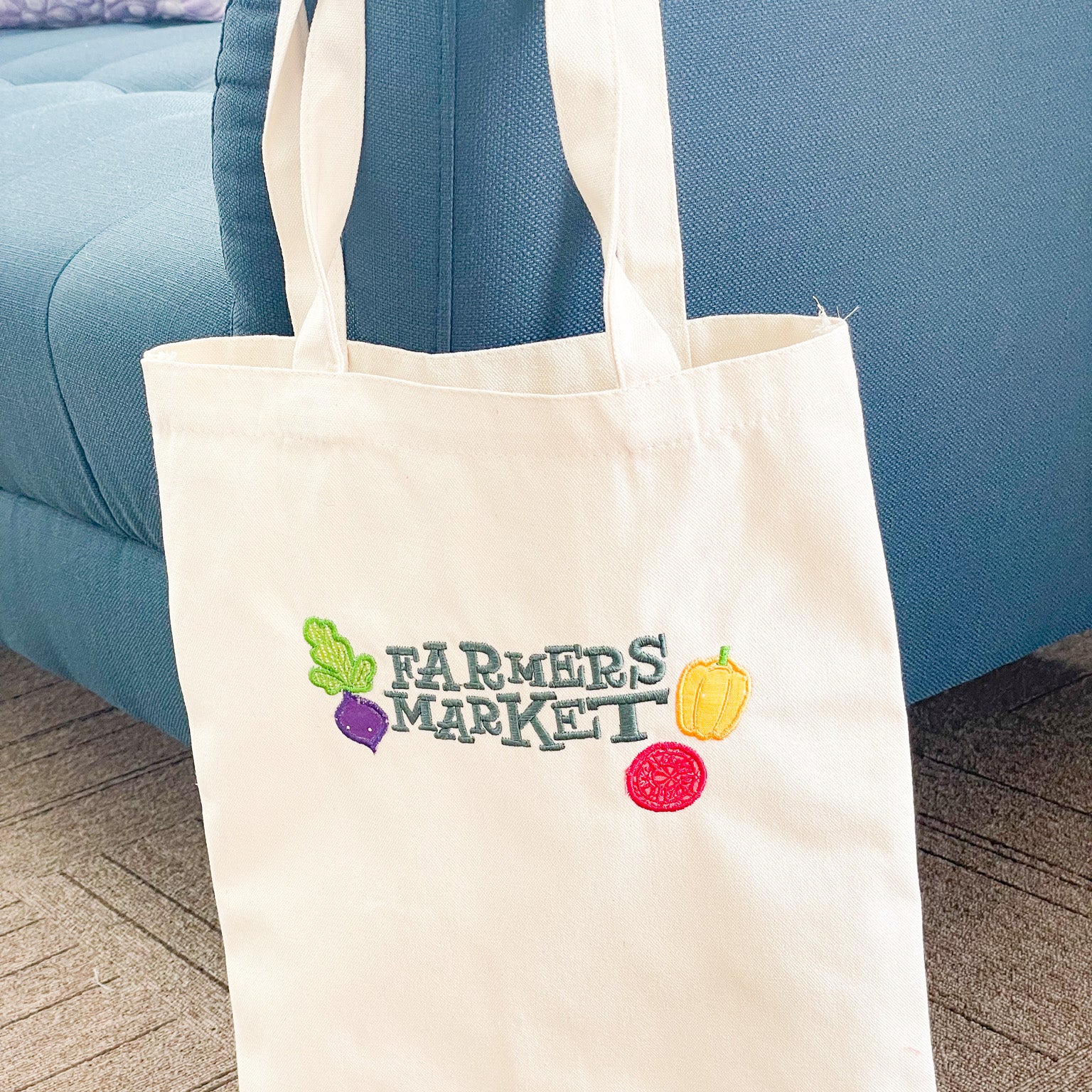 Farmers Market Machine Embroidery Design