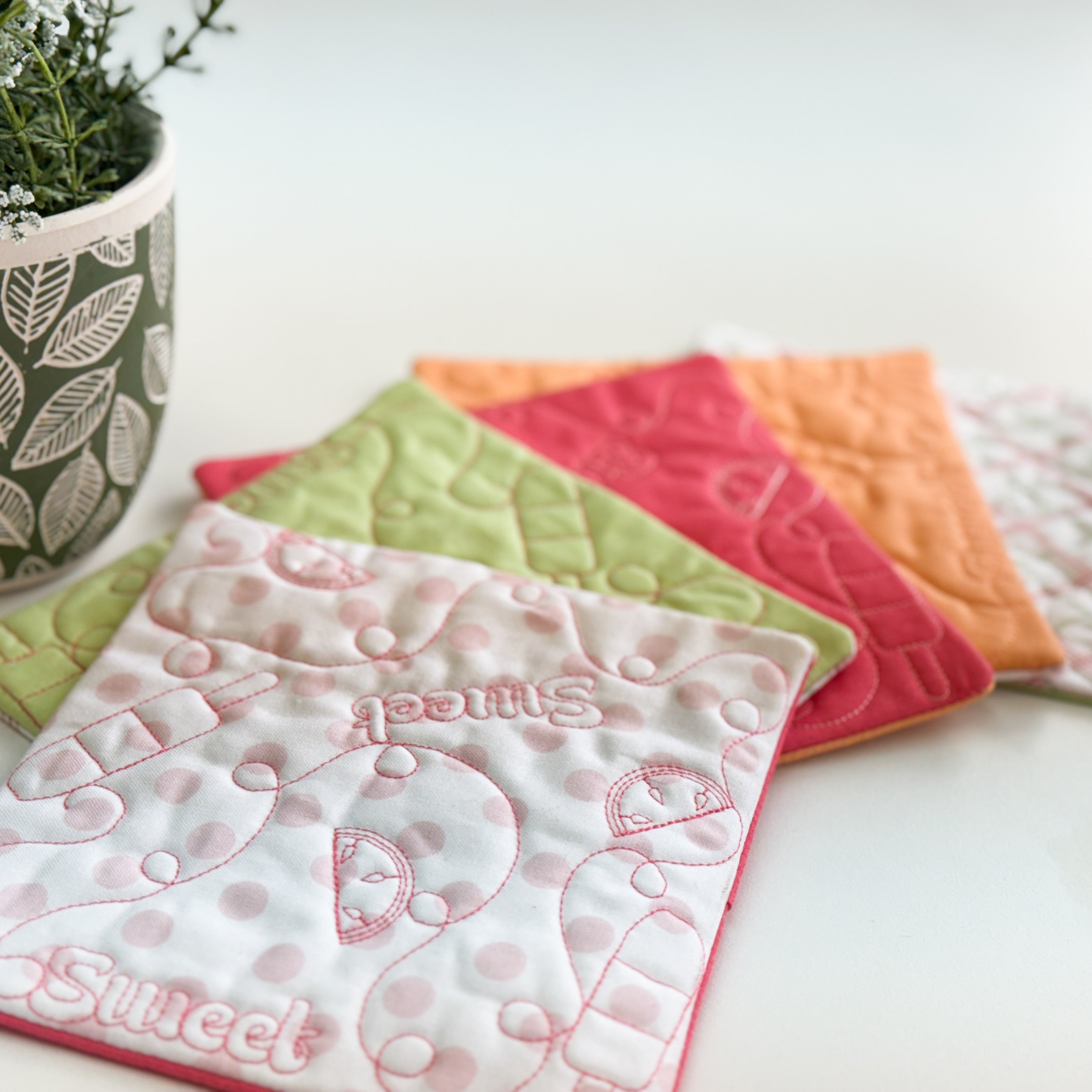 Kimberbell Summer Mug Mats
