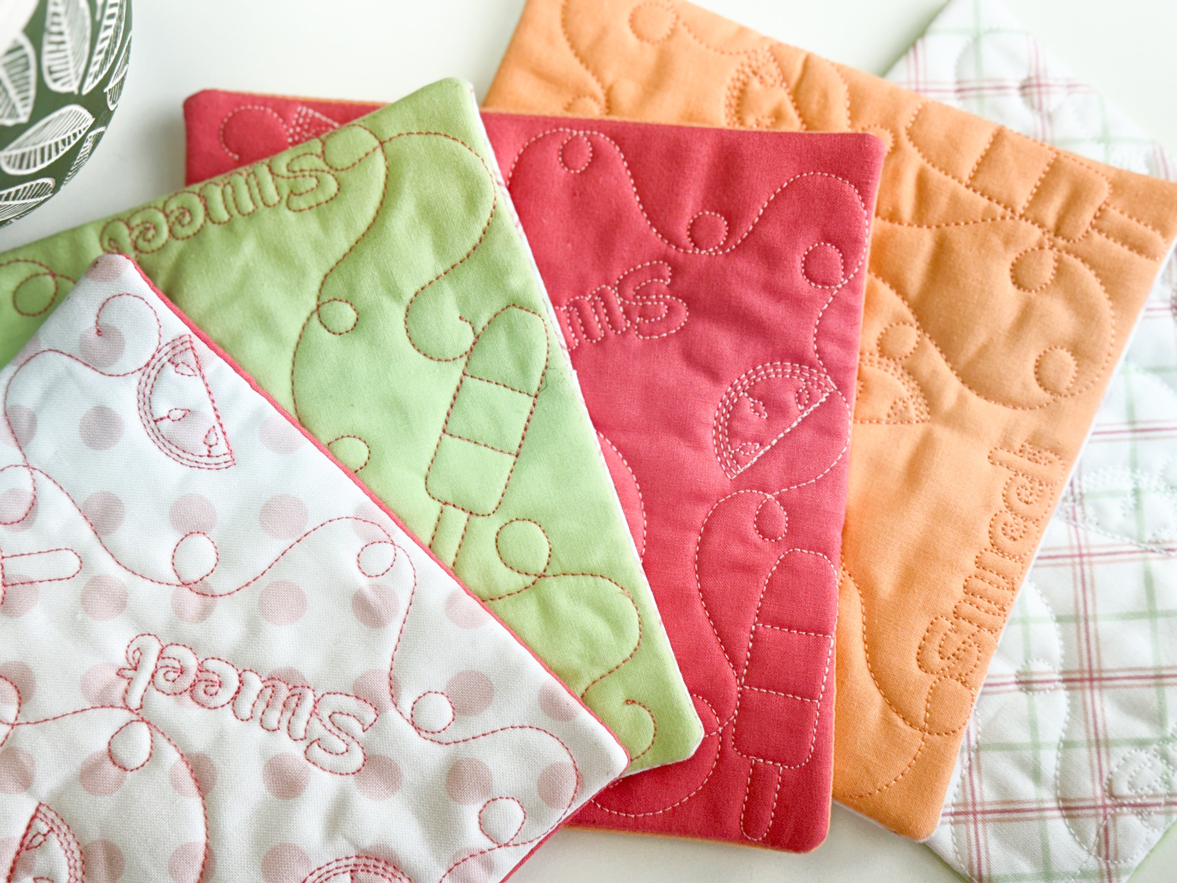 Kimberbell Summer Mug Mats