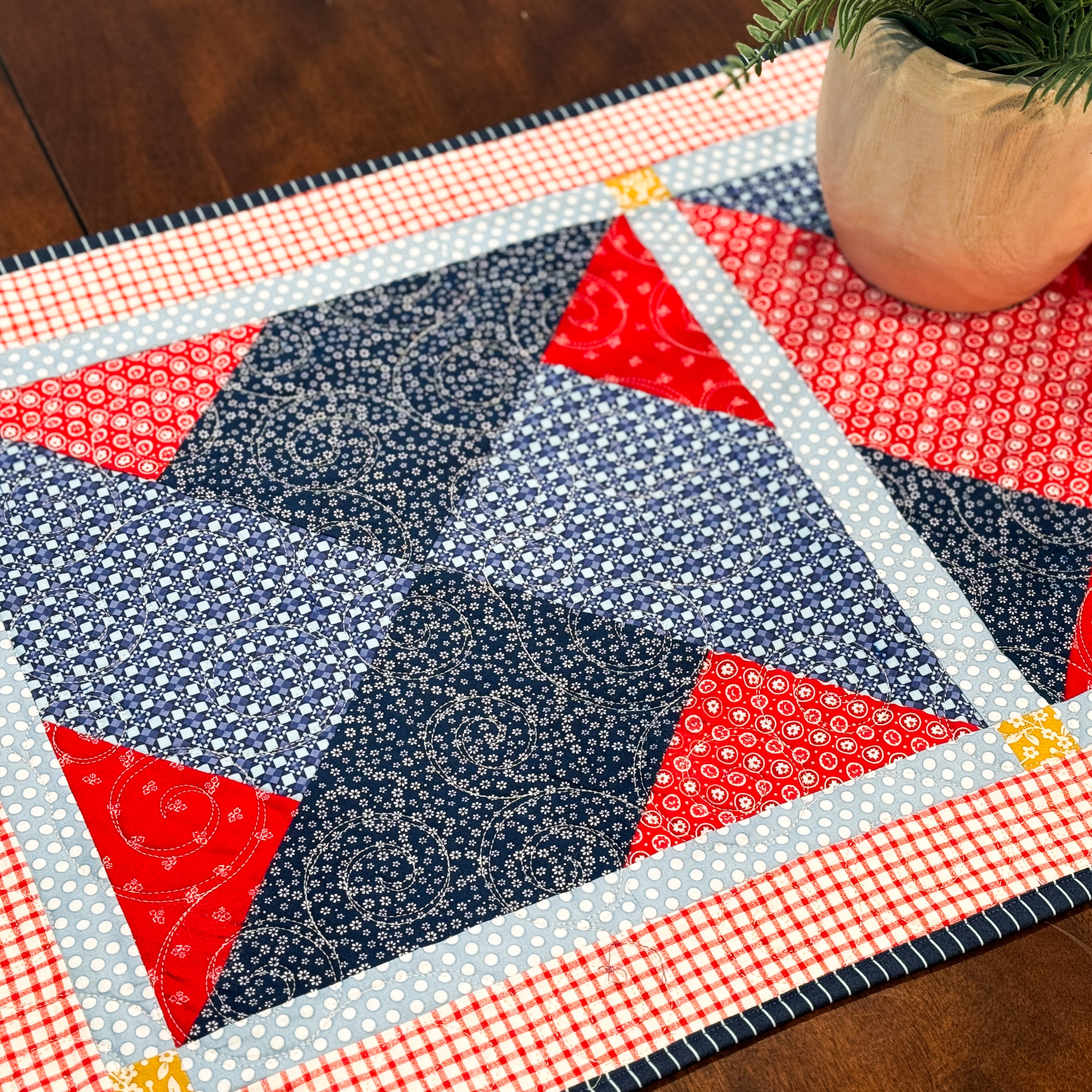 The Chunky Pinwheel Quilt Block
