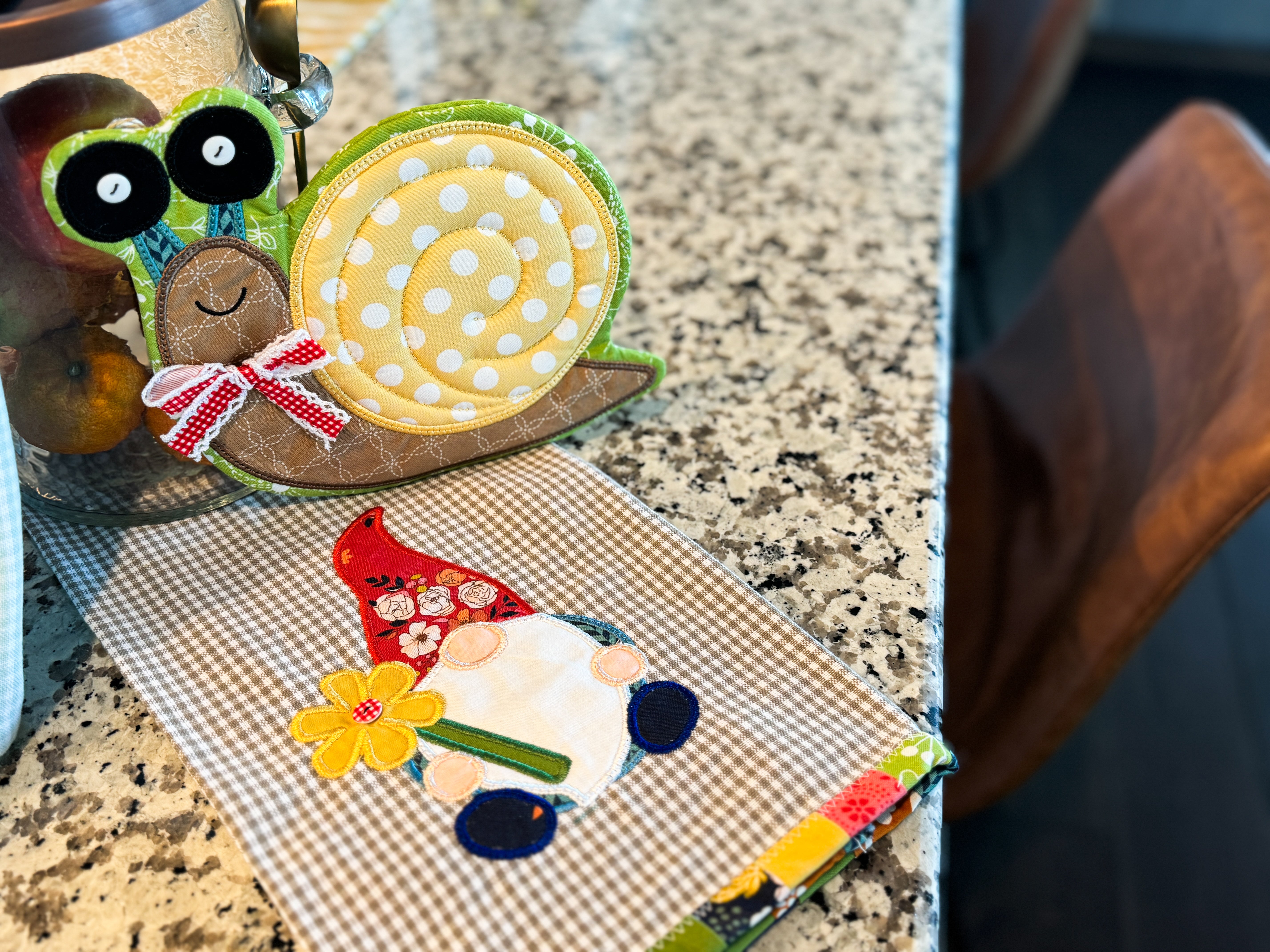 MGQS MonthlMGQS Monthly Kitchen Kits, July - Sewing and Embroidery Designs ONLY (Downloadable)y Kitchen Kit - July