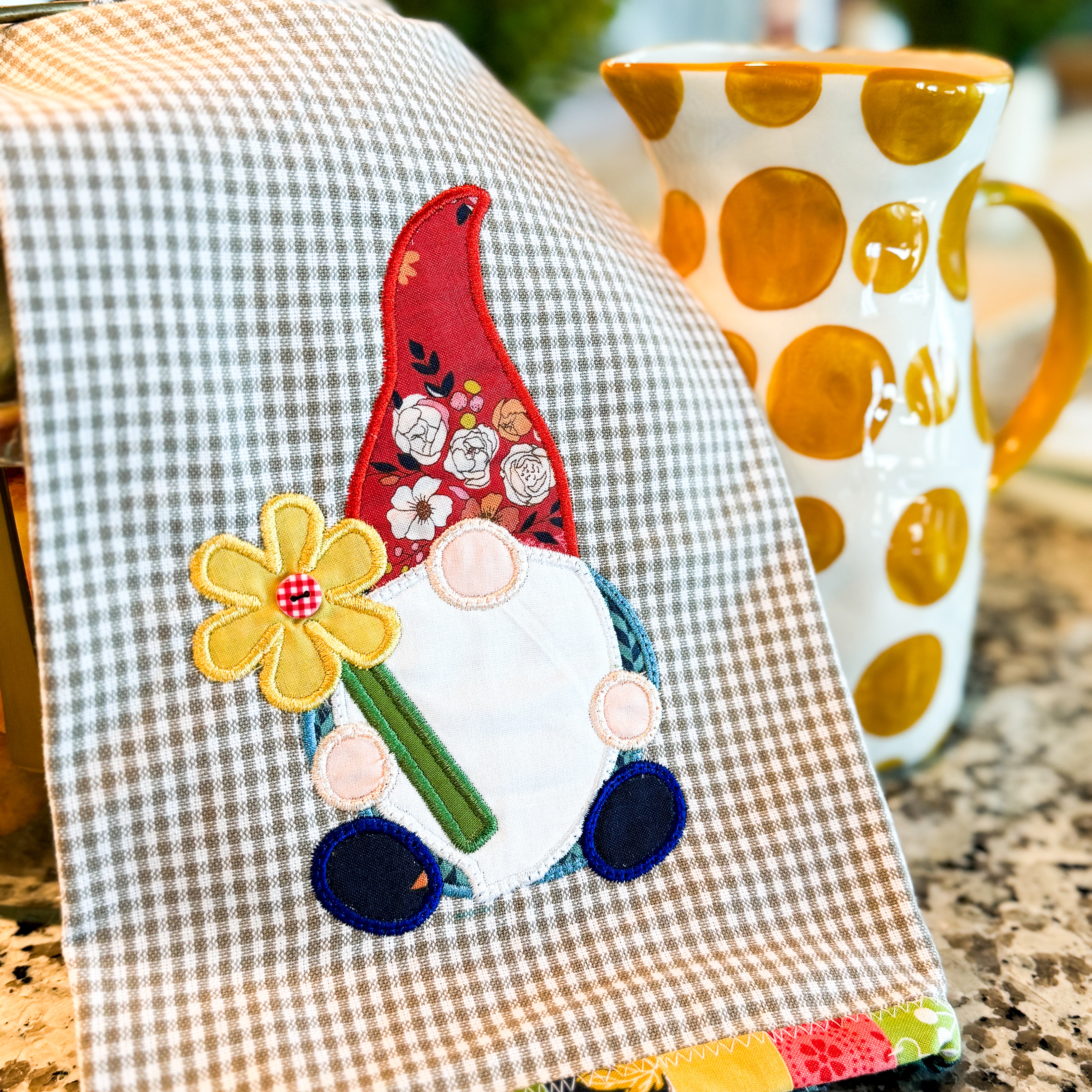 MGQS MonthMGQS Monthly Kitchen Kits, July - Sewing and Embroidery Designs ONLY (Downloadable)ly Kitchen Kit - July
