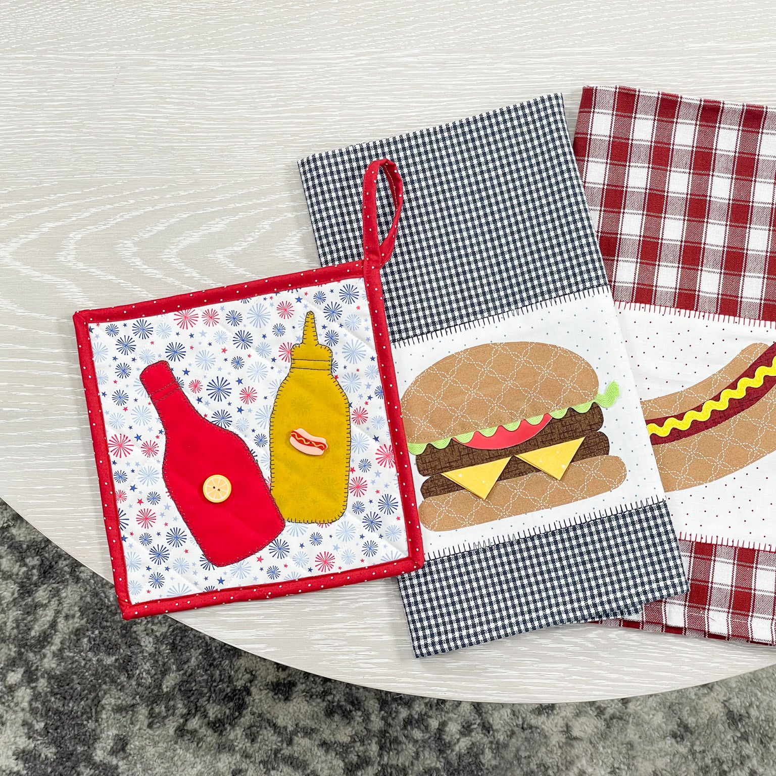 MGQS Monthly Kitchen MGQS Monthly Kitchen Kits, June - Sewing and Embroidery Design ONLY (Downloadable)Kit - June