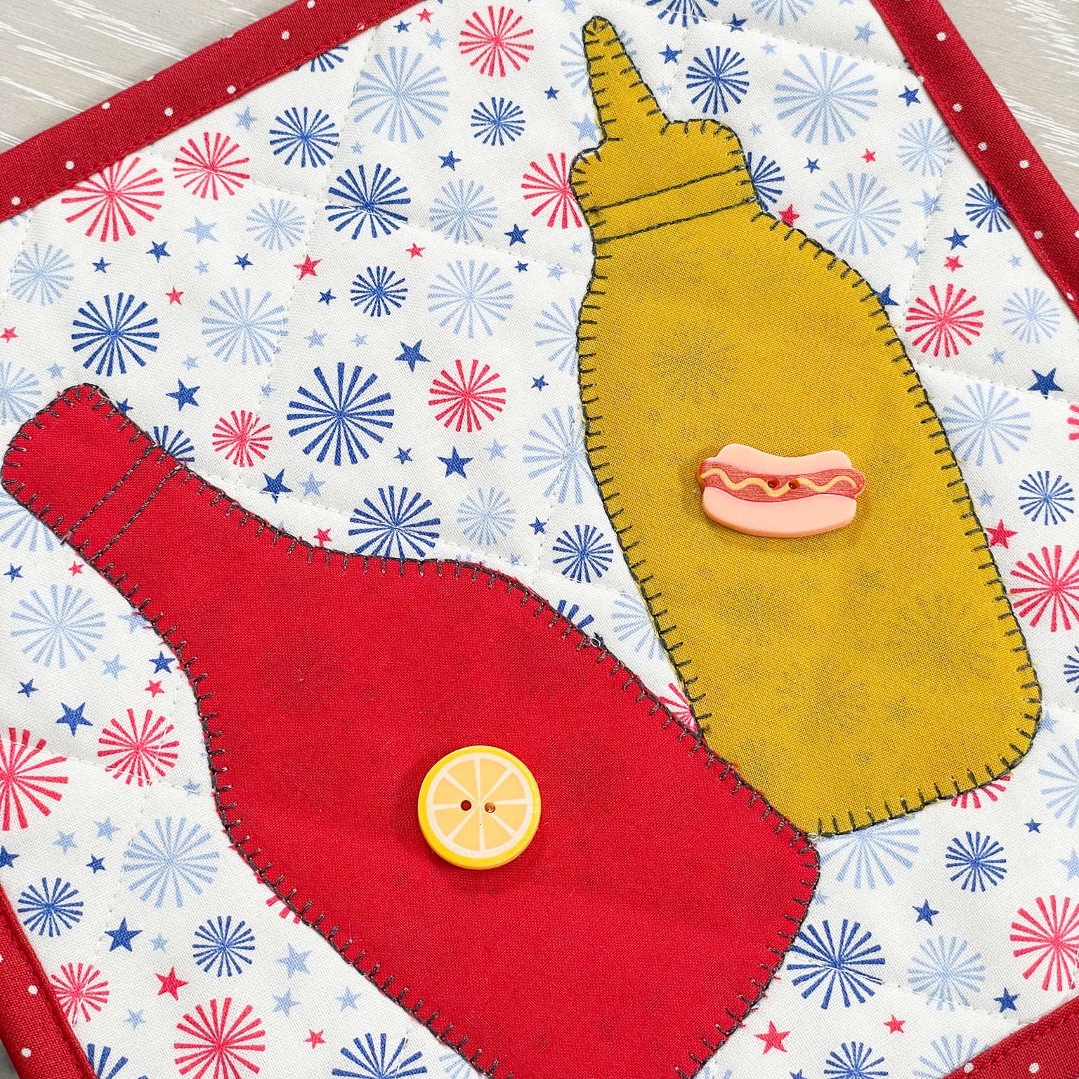 MGQS MonthlMGQS Monthly Kitchen Kits, June - Sewing and Embroidery Design ONLY (Downloadable)y Kitchen Kit - June