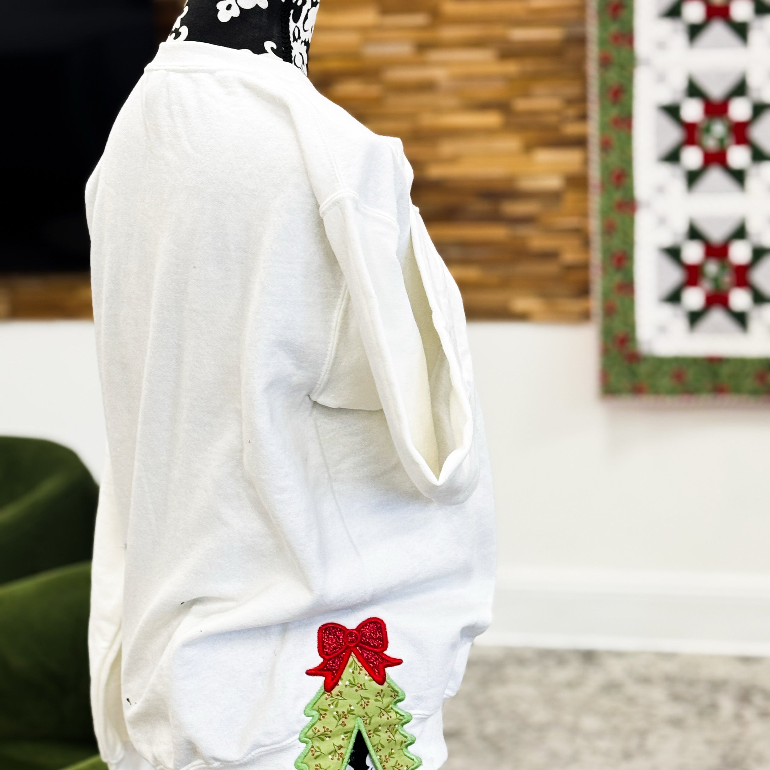 Side Split Christmas Designs tree split