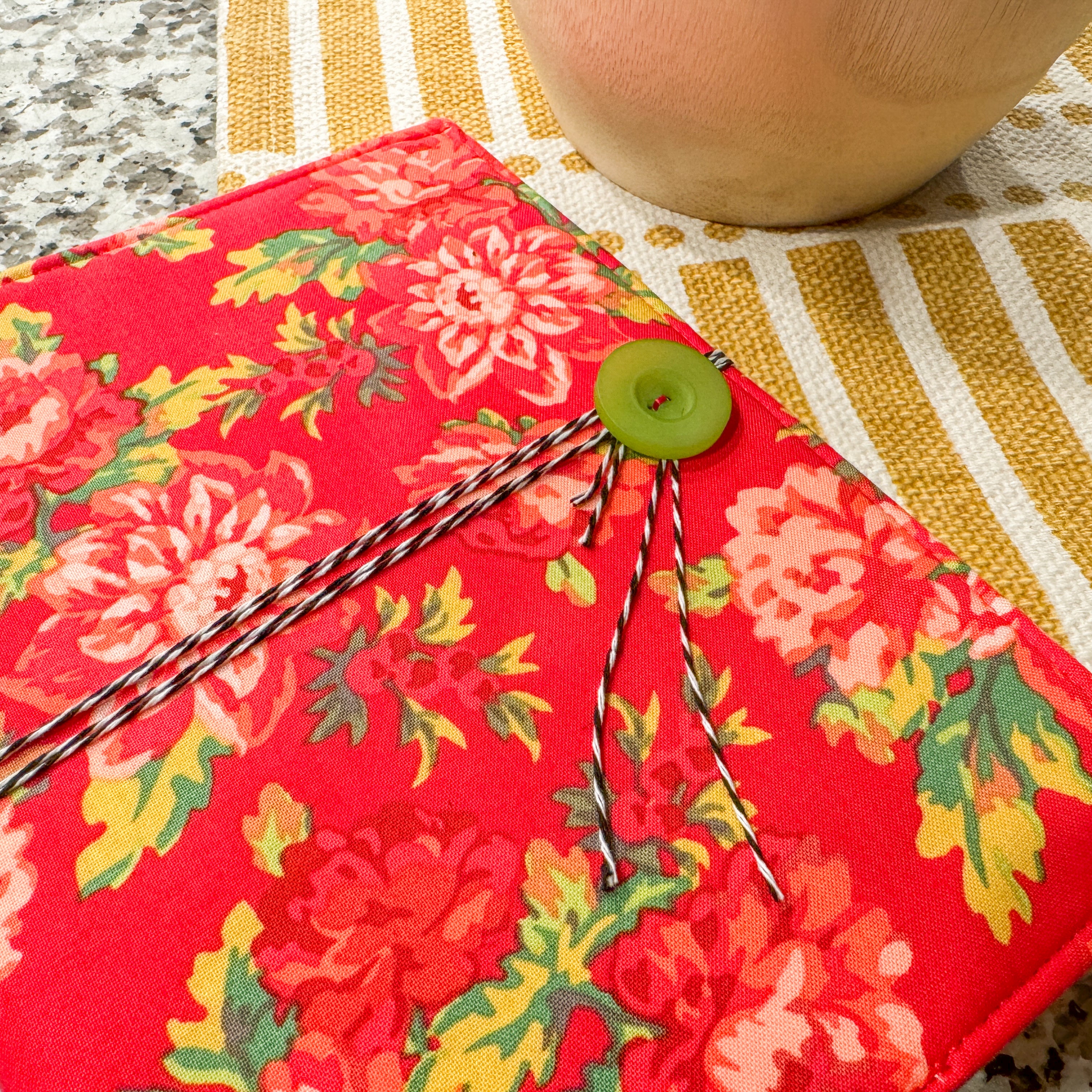 Easy Fabric Covered Journals