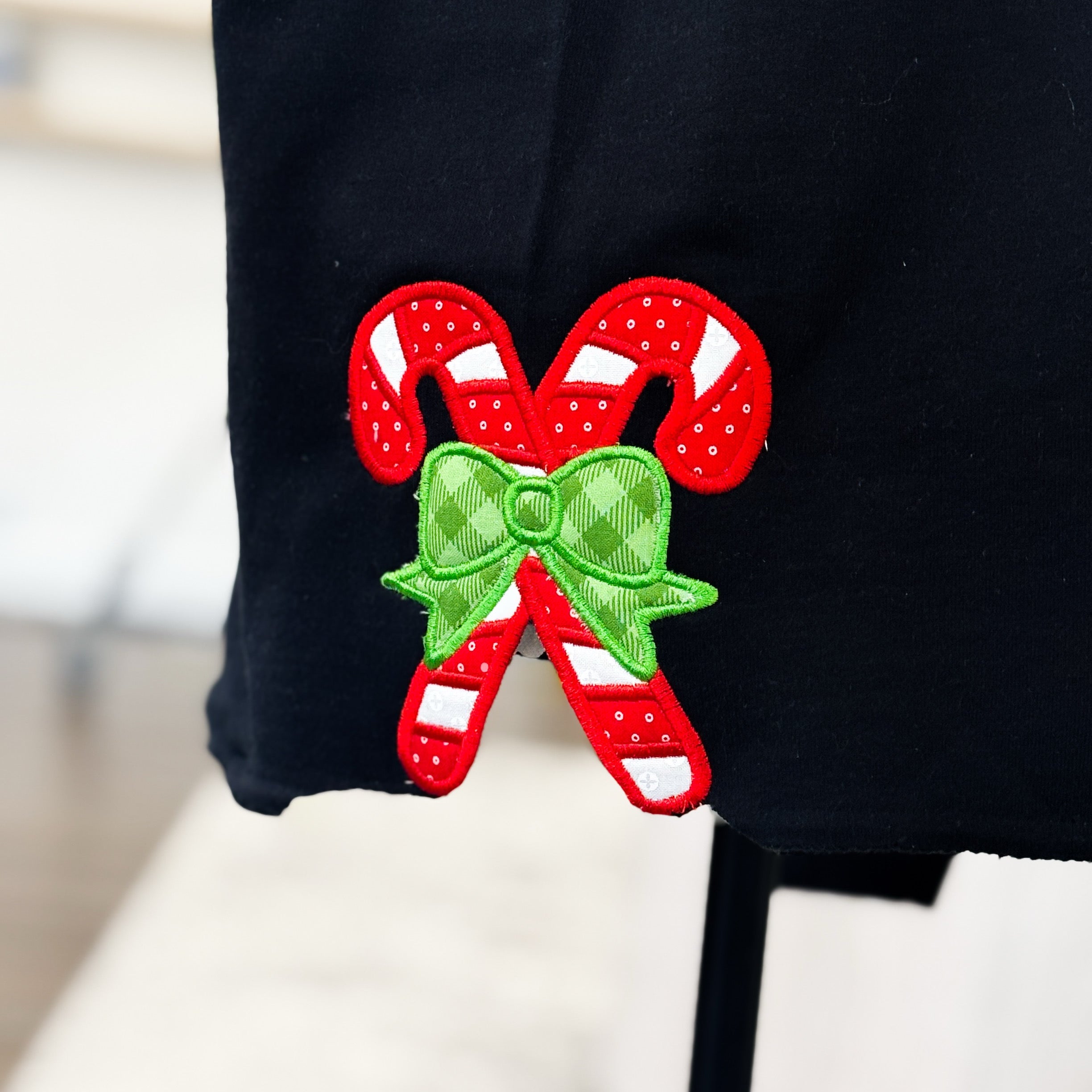 Side Split Christmas Designs Candy cane