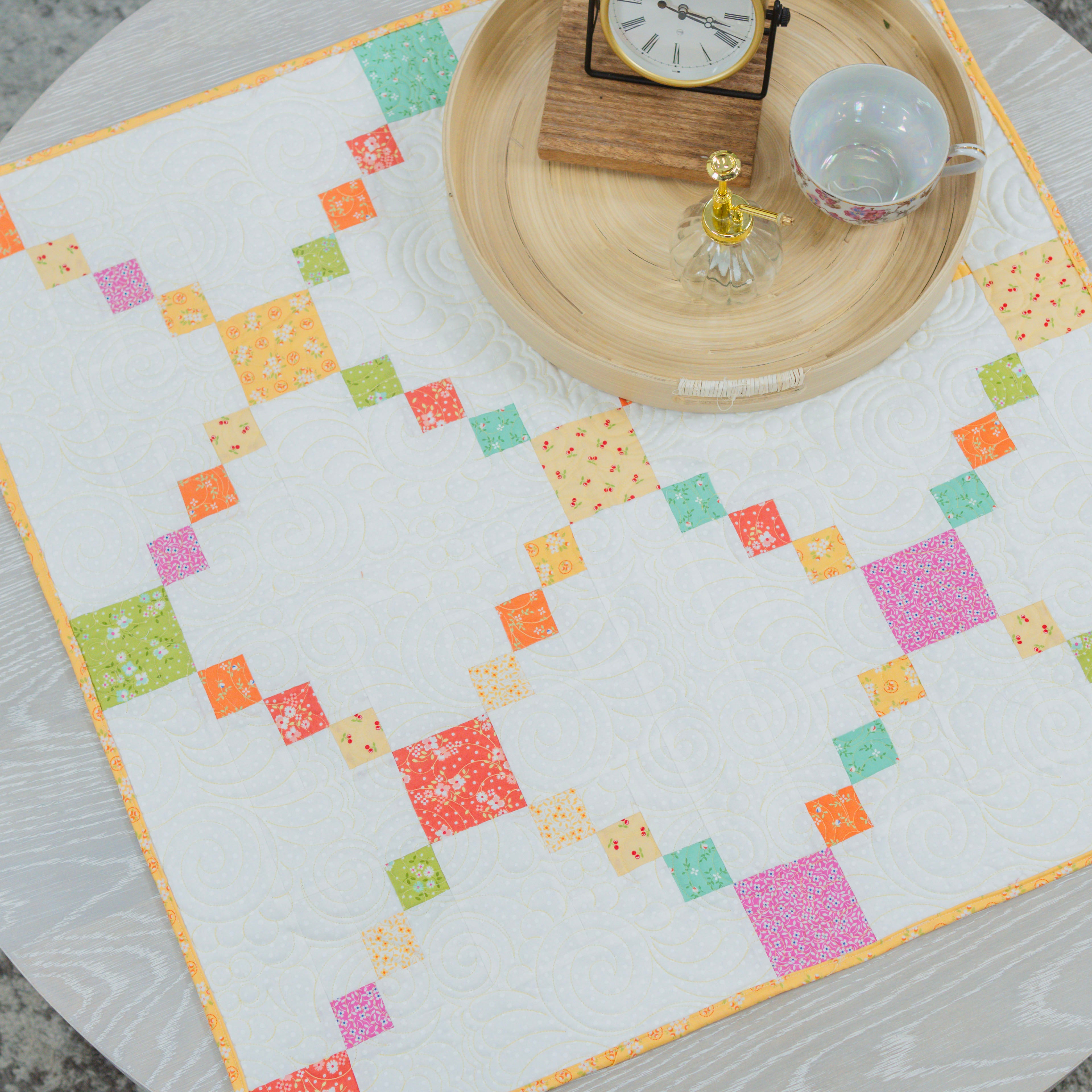 Irish Chain Table Topper (Downloadable Pattern)
