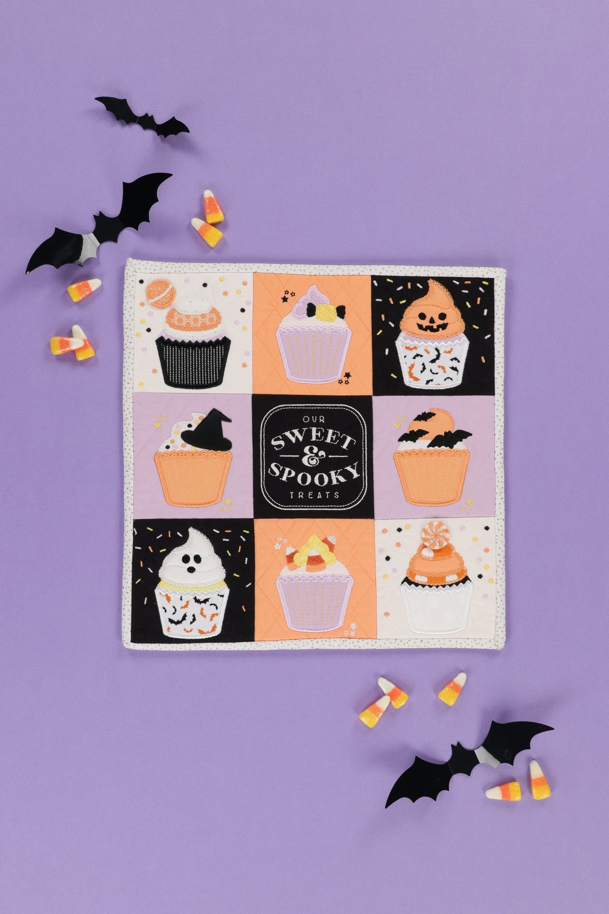 october mini quilt