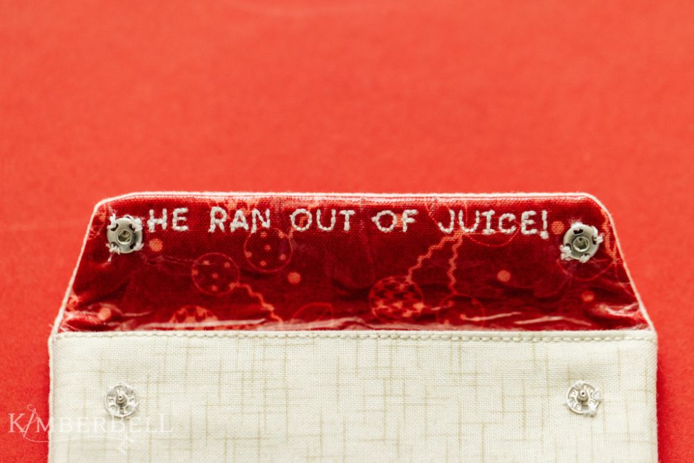reusable sandwich bag embroidery