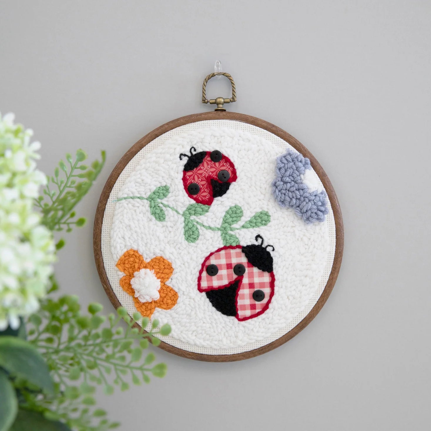 Kimberbell Punch Needle Embroidery Kit - Bugs & Blooms!