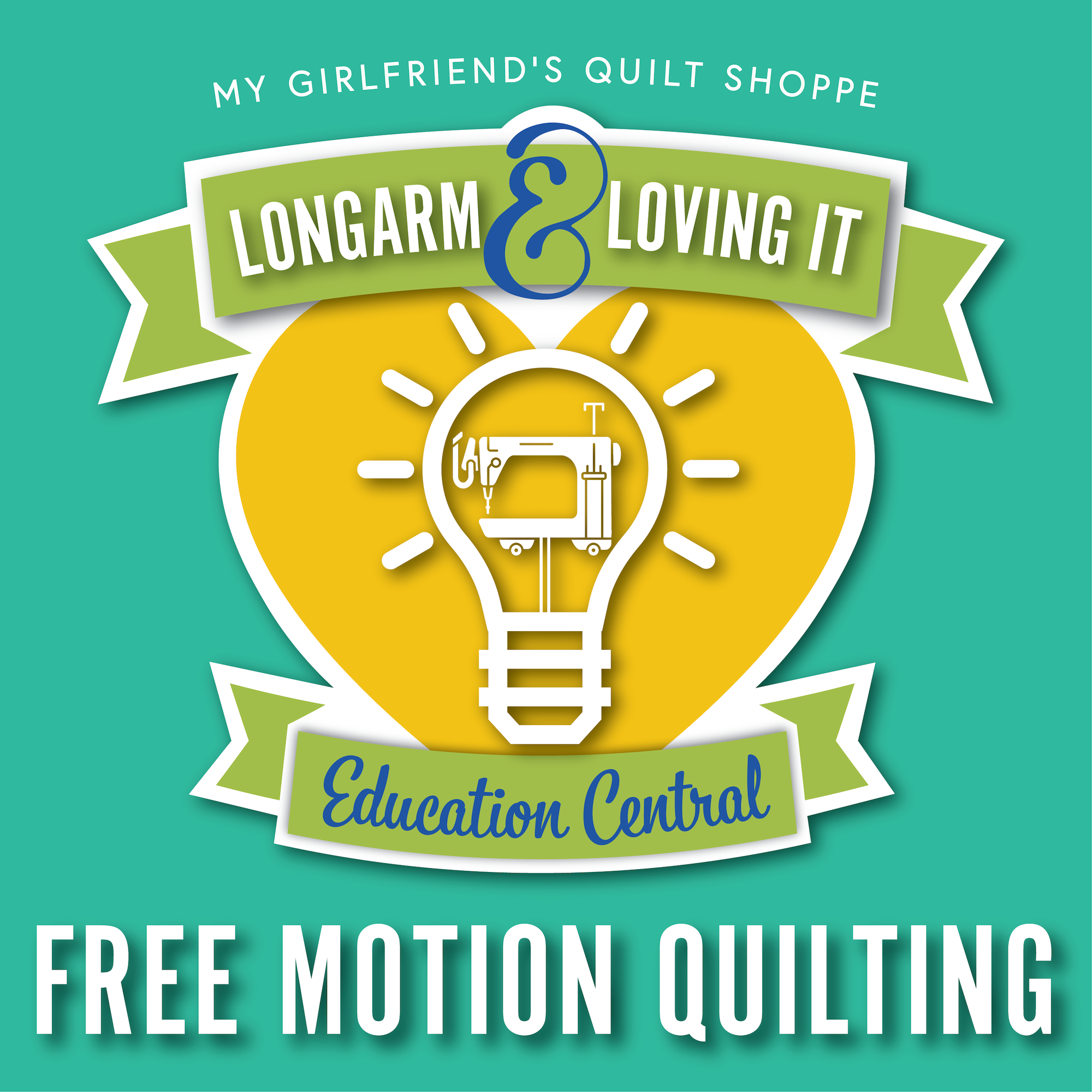 Longarm and Loving it Education Central Free Motion Basics Bundle