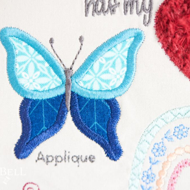 Kimberbell Embroidery Club - March 2024: Embroidery Hoop Sampler