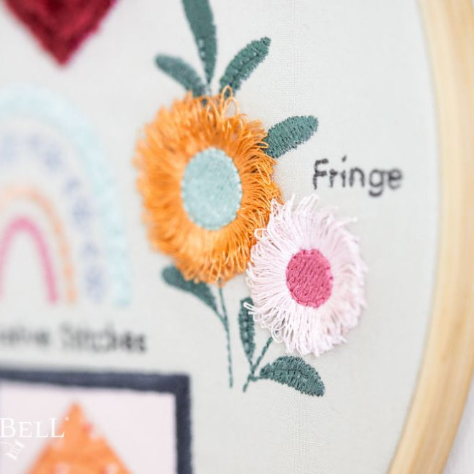 Kimberbell Embroidery Club - March 2024: Embroidery Hoop Sampler