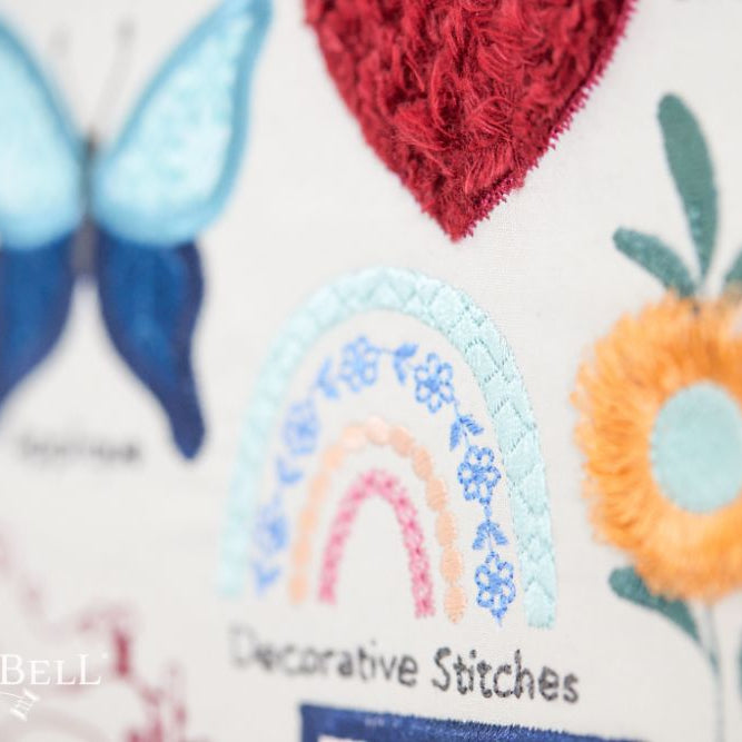 Kimberbell Embroidery Club - March 2024: Embroidery Hoop Sampler