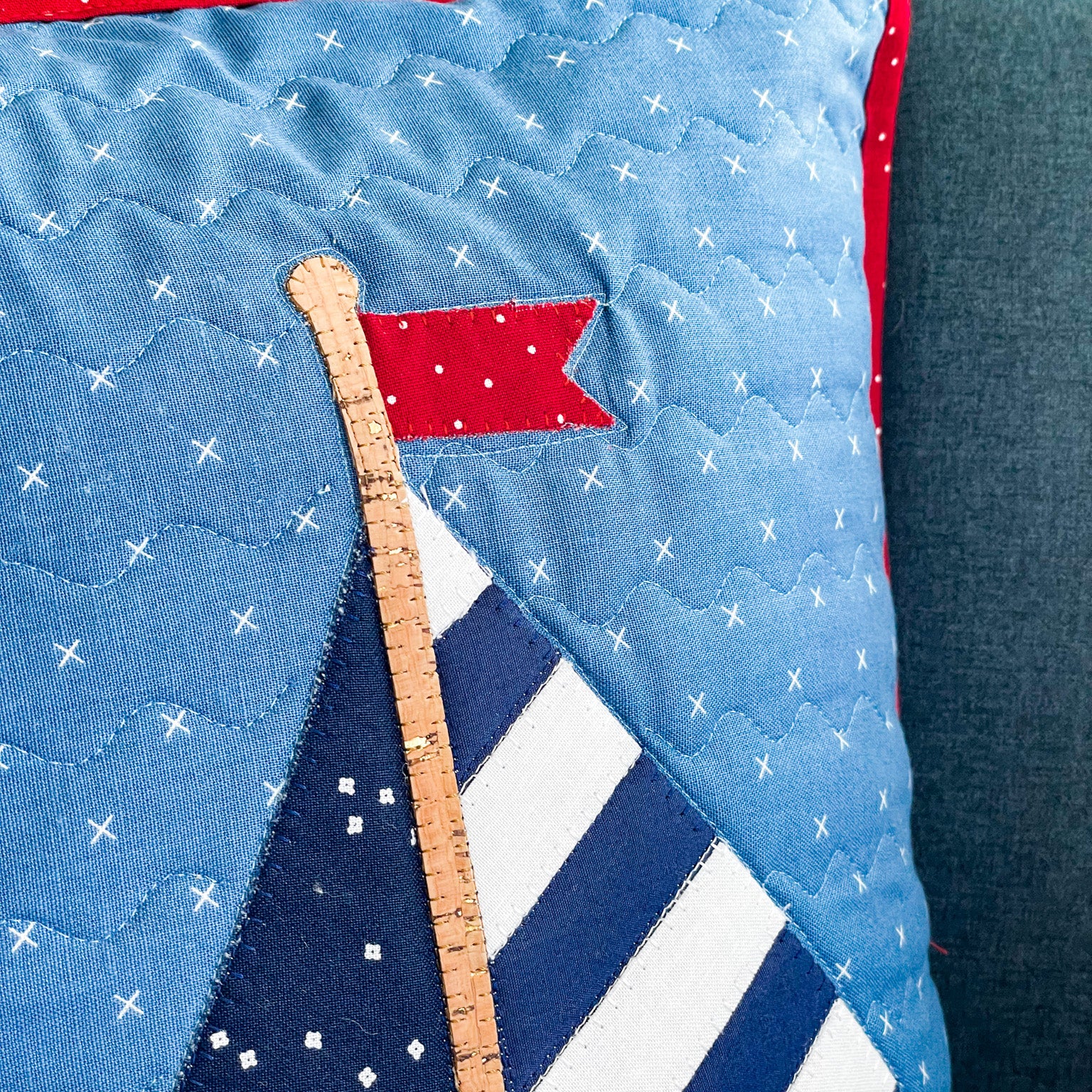 Designs on pillow