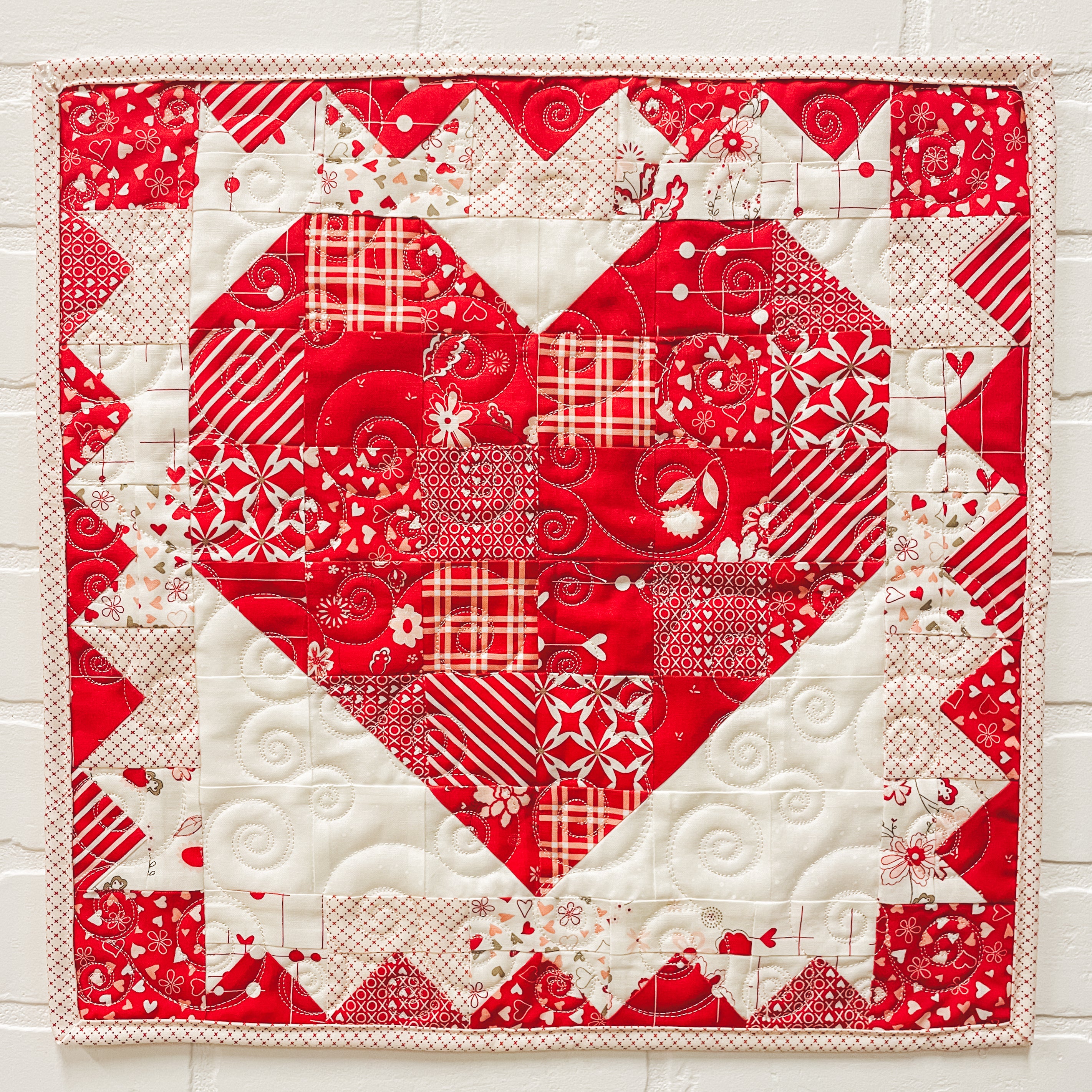 My Sweet Valentine Table Topper Pattern