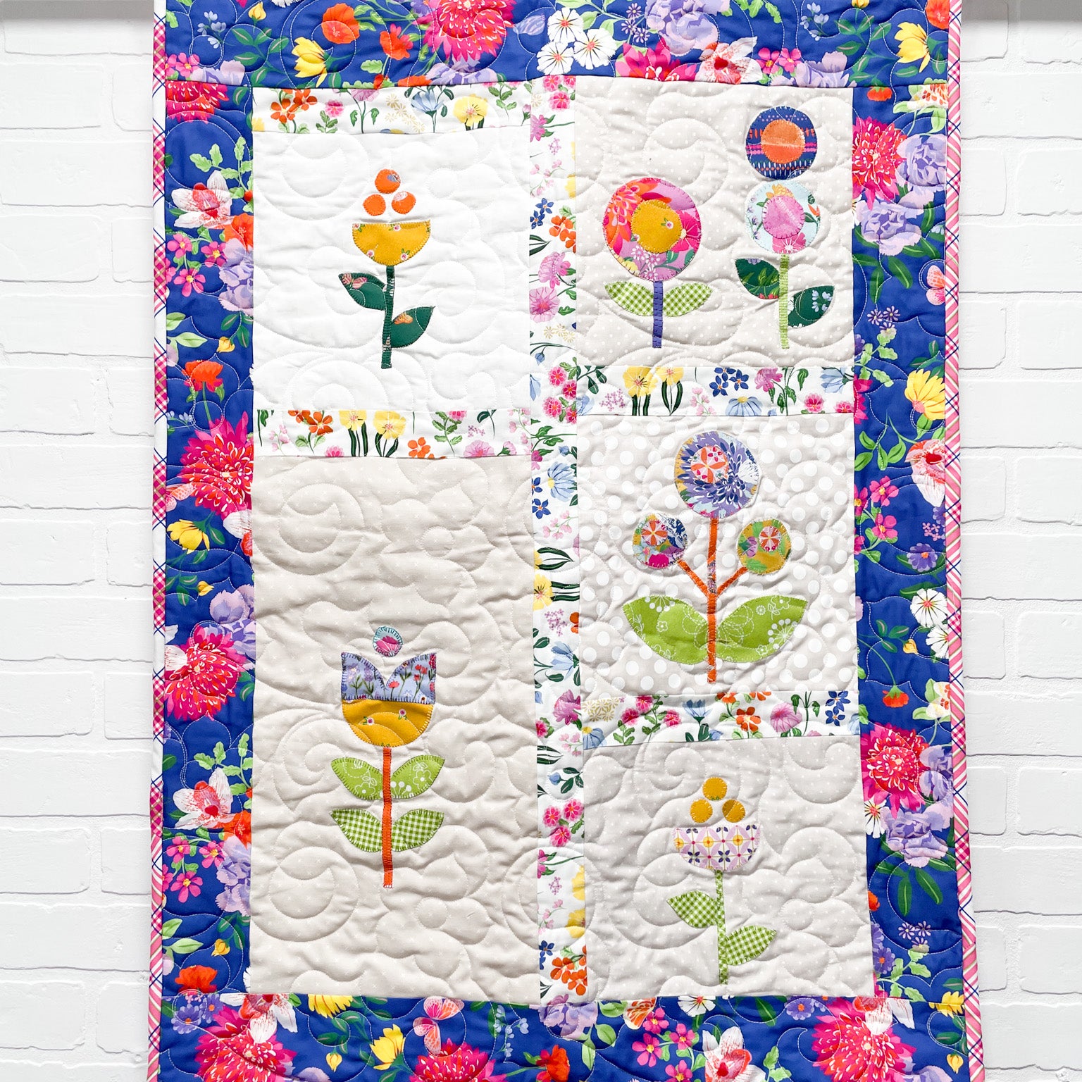 Nana's Flower Garden Embroidery Designs